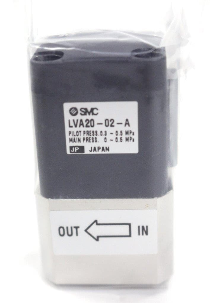 SMC LVA20-02-A Fluoropolymer Valve - New