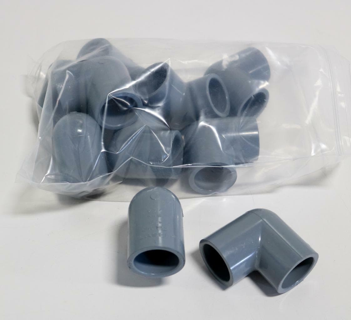 Lasco 1" SCH 80 CPVC 90 Degree Sockets (Lot of 10)