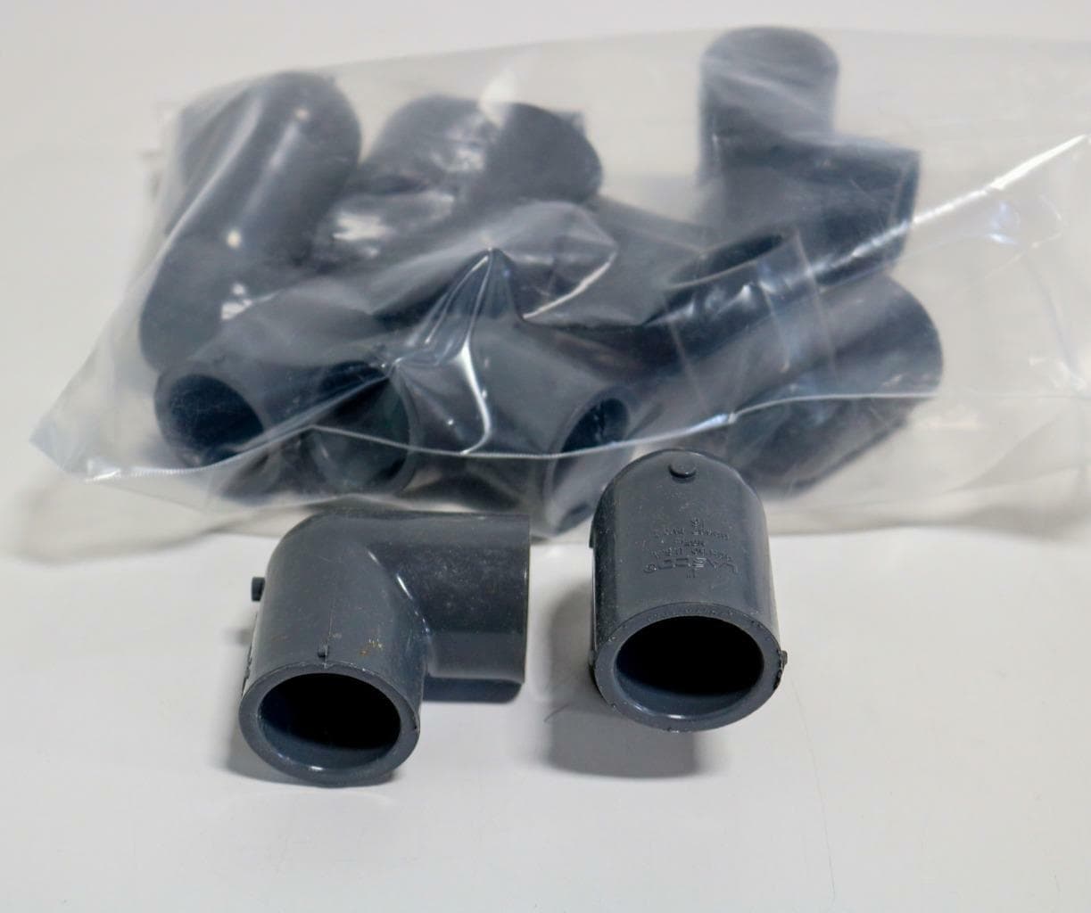 Lasco 1" SCH 80 PVC 90 Degree Sockets (Lot of 10)