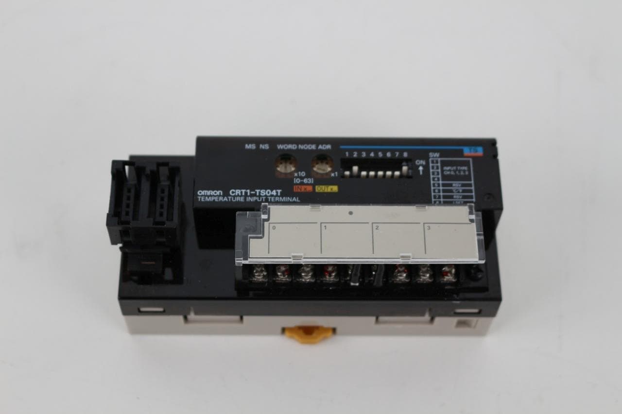 Omron CRT1-TS04T Temperature Input Terminal Module, 4 Points, 24VDC