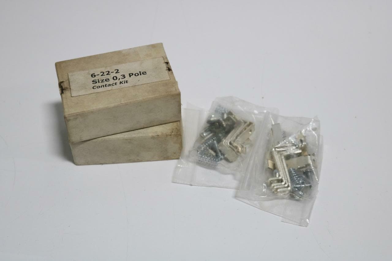 Unbranded 6-22-3 Lot of 2 Contact Kit For Cutler-Hammer Size 0, 3 Pole
