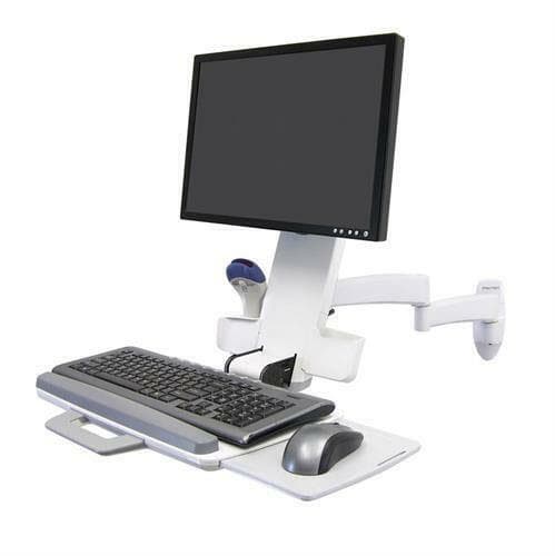 Ergotron 45-230-216 200 Series Keyboard & Monitor Mount 18Lb Capacity