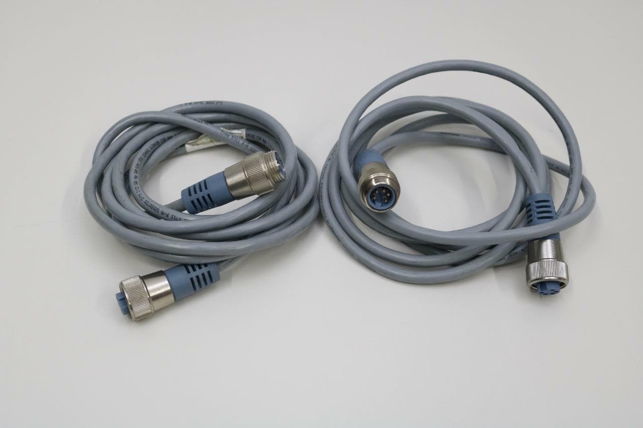 Turck RSM RKM-5711-3M U5452-62 Lot of 2 3 Meter Cables