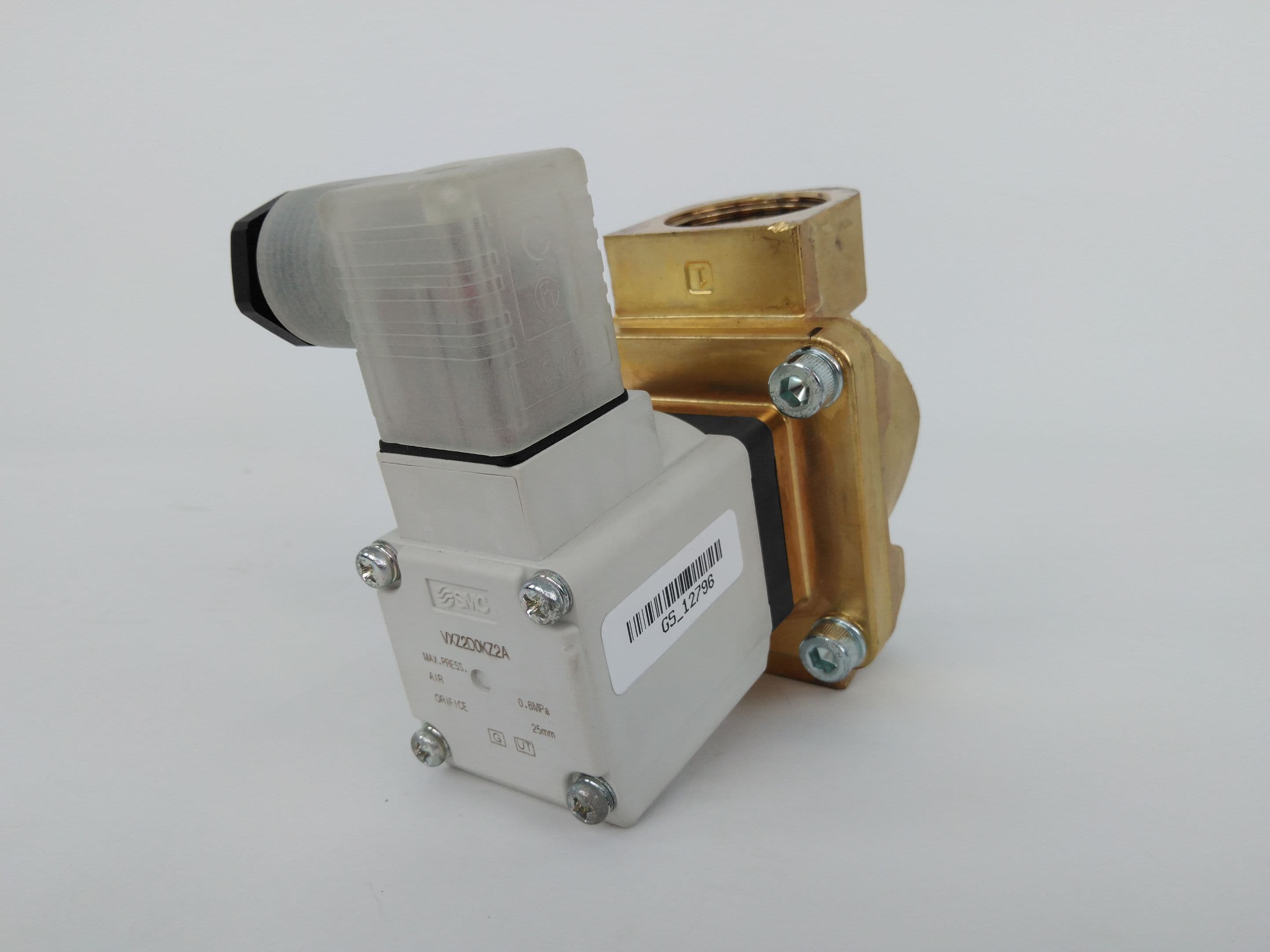 SMC VXZ2D0KZZA 1"NPT Brass Solenoid Valve
