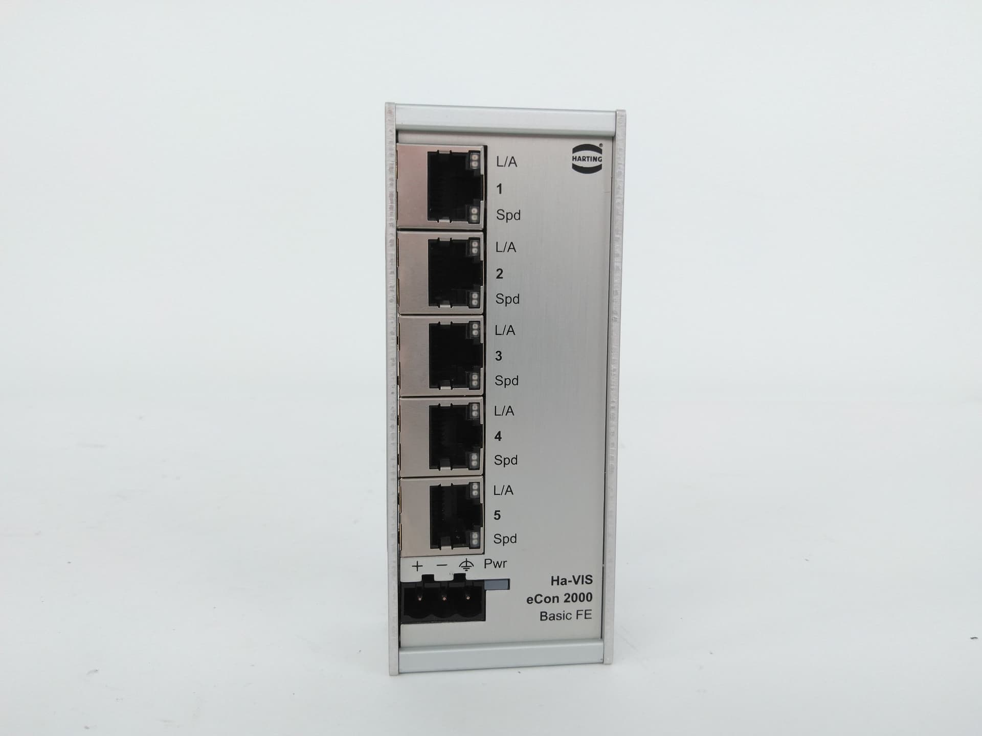Harting Ha-VIS eCon 2050B-A Industrial Ethernet Switch, 5 RJ45 Ports, 24/48VDC