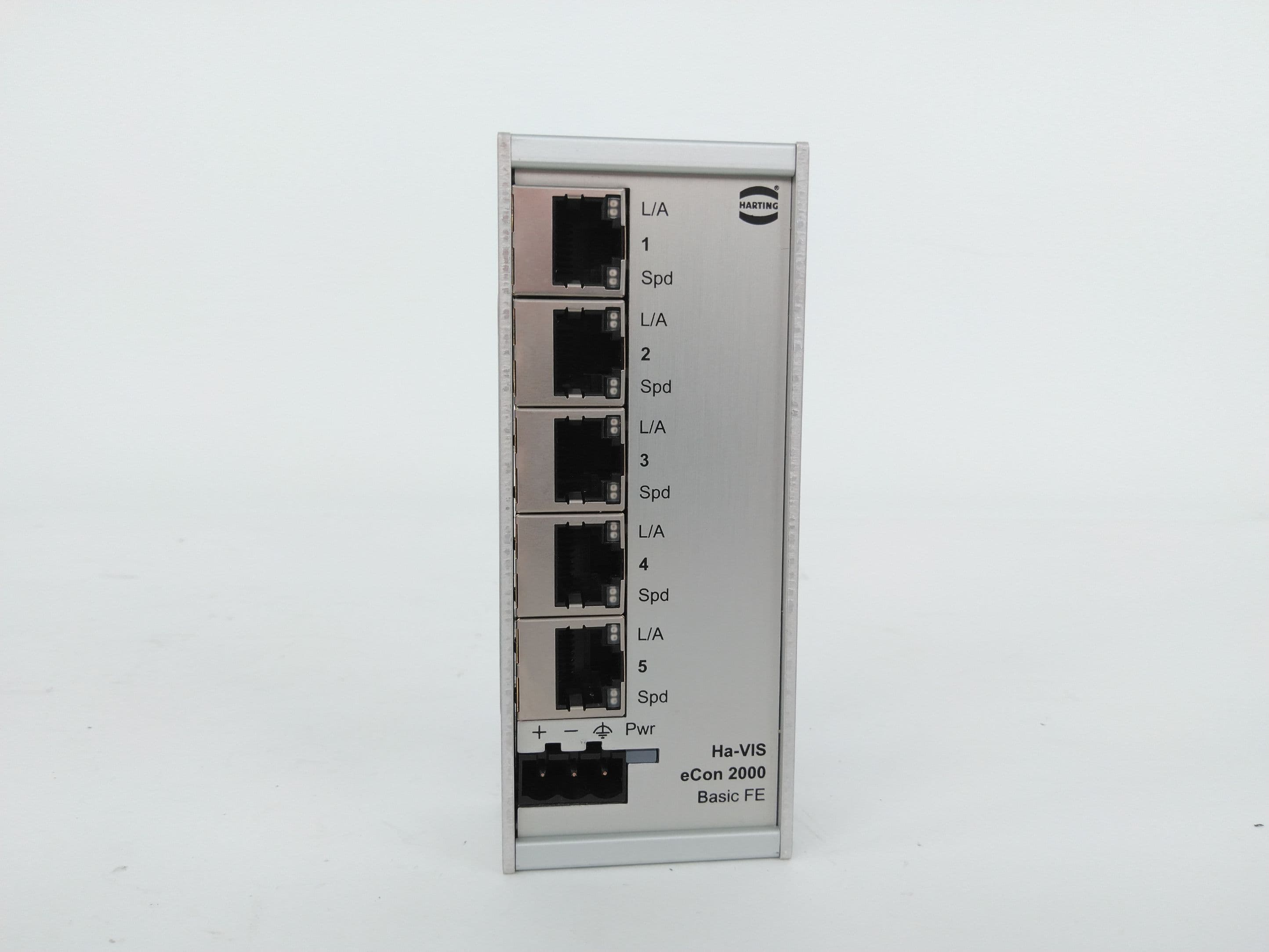 Harting Ha-VIS eCon 2050B-A Industrial Ethernet Switch, 5 RJ45 Ports, 24/48VDC