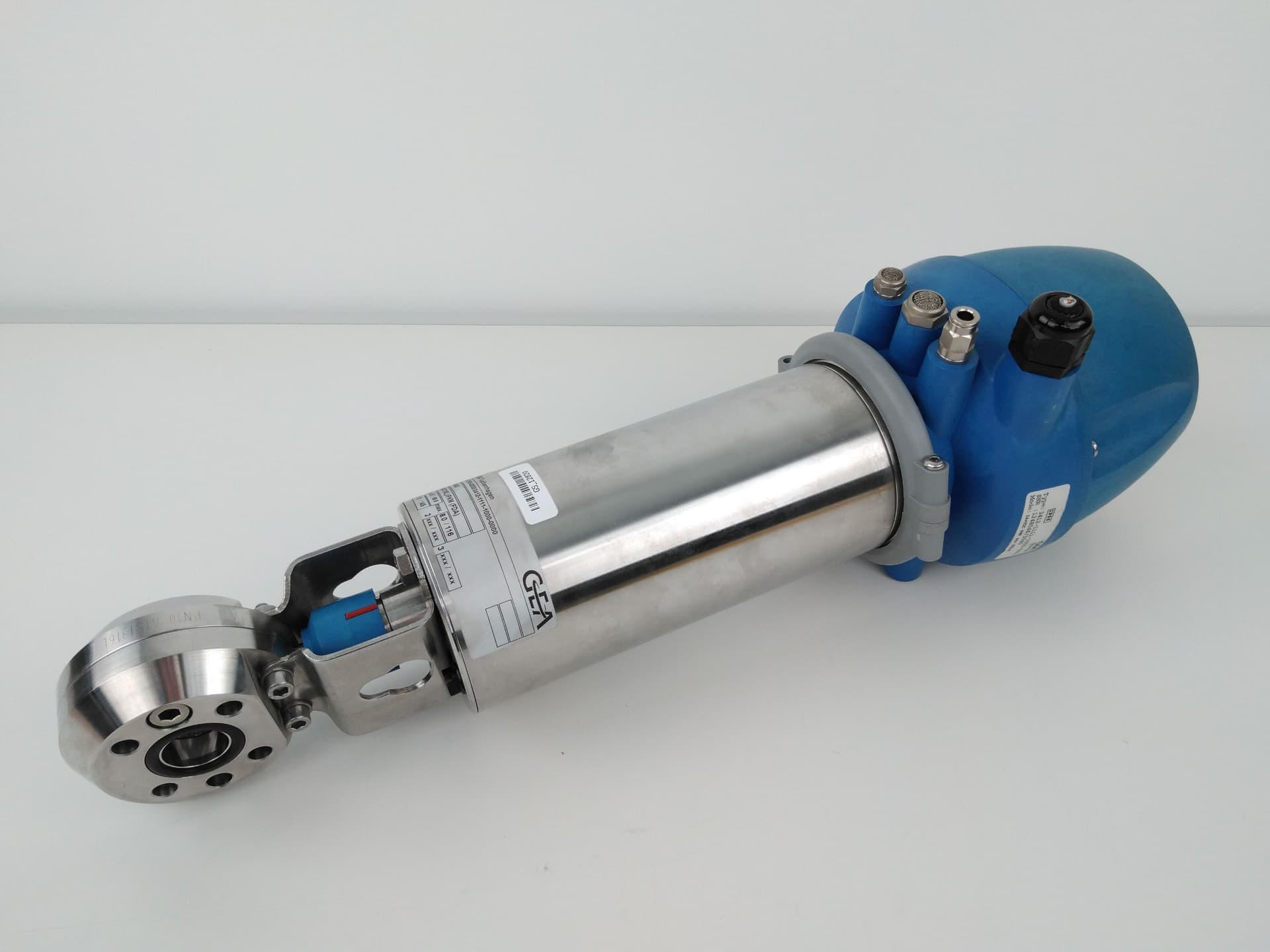 GEA Tuchenhagen 8880/3412 GEA Hygienic Pneumatic Butterfly Valve, 1", 316L SS