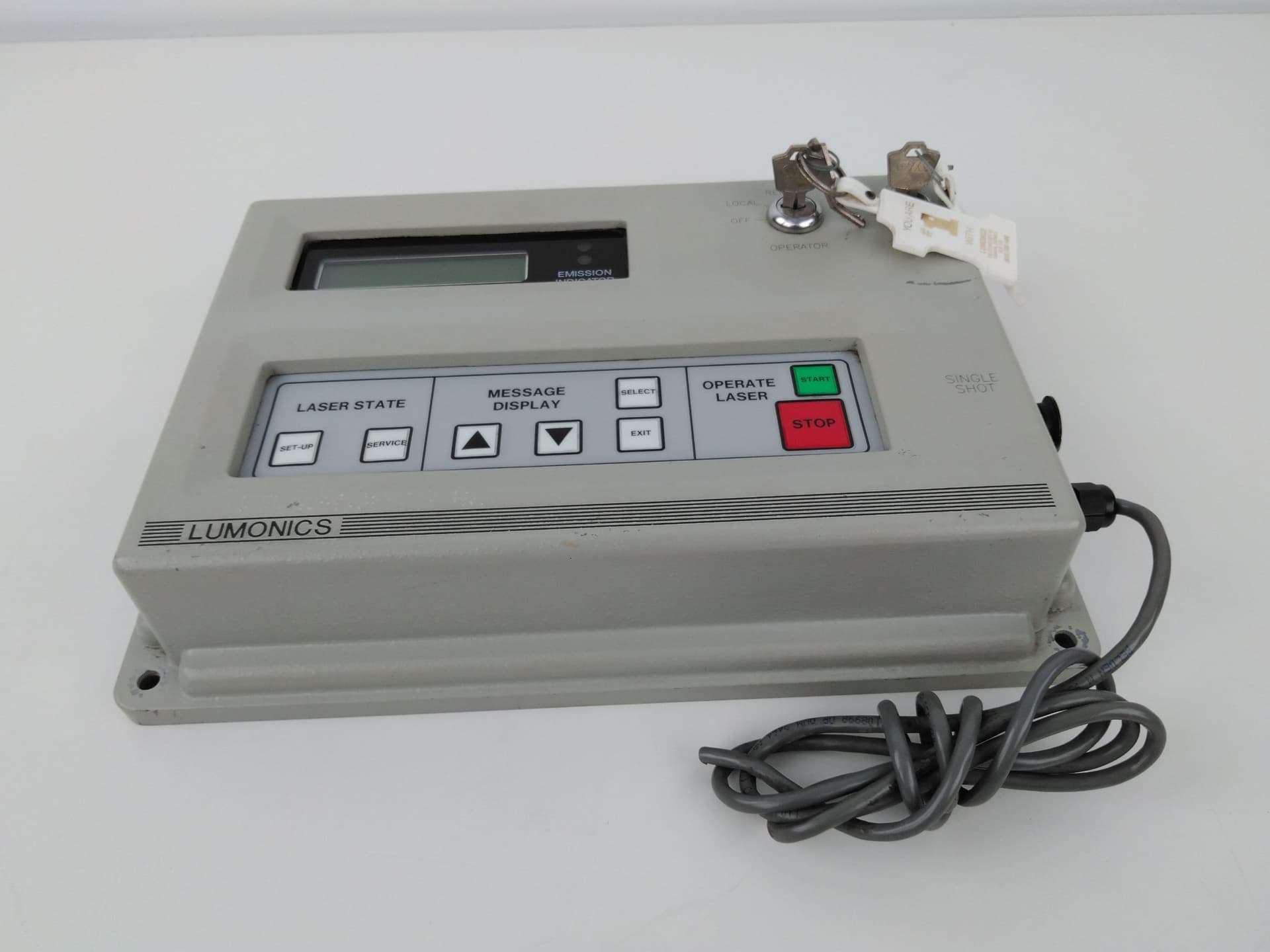 Lumonics 234SA691D-01 Rev .04 Control Key Pad for Laser System