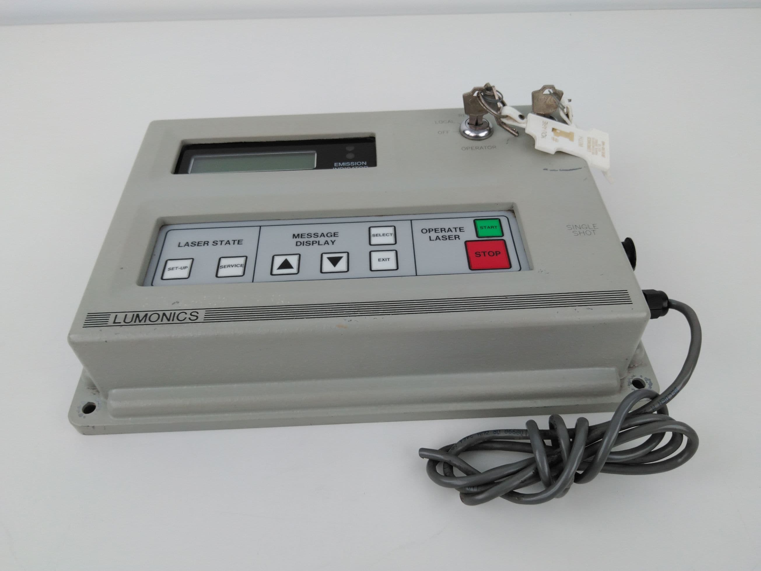 Lumonics 234SA691D-01 Rev .04 Control Key Pad for Laser System