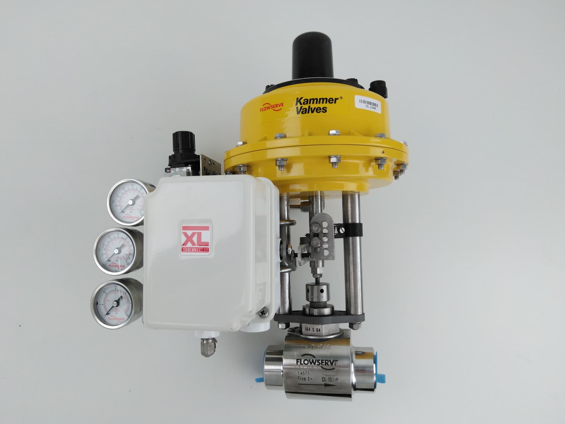 Flowserve Krammer Smallflow 085048 1"NPT, 316Ti S.S. Linear Globe Valve