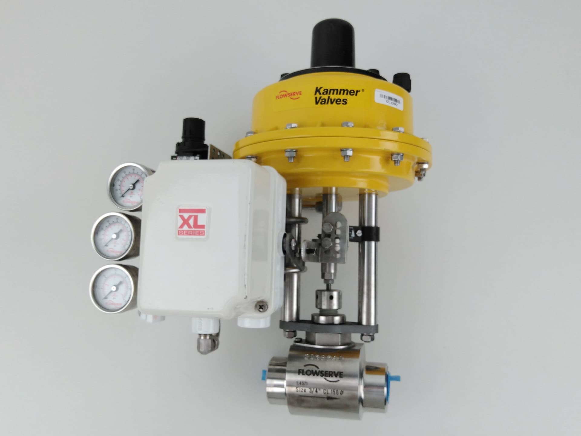 Flowserve Krammer Smallflow 085048 3/4"NPT, 316Ti S.S. Linear Globe Valve