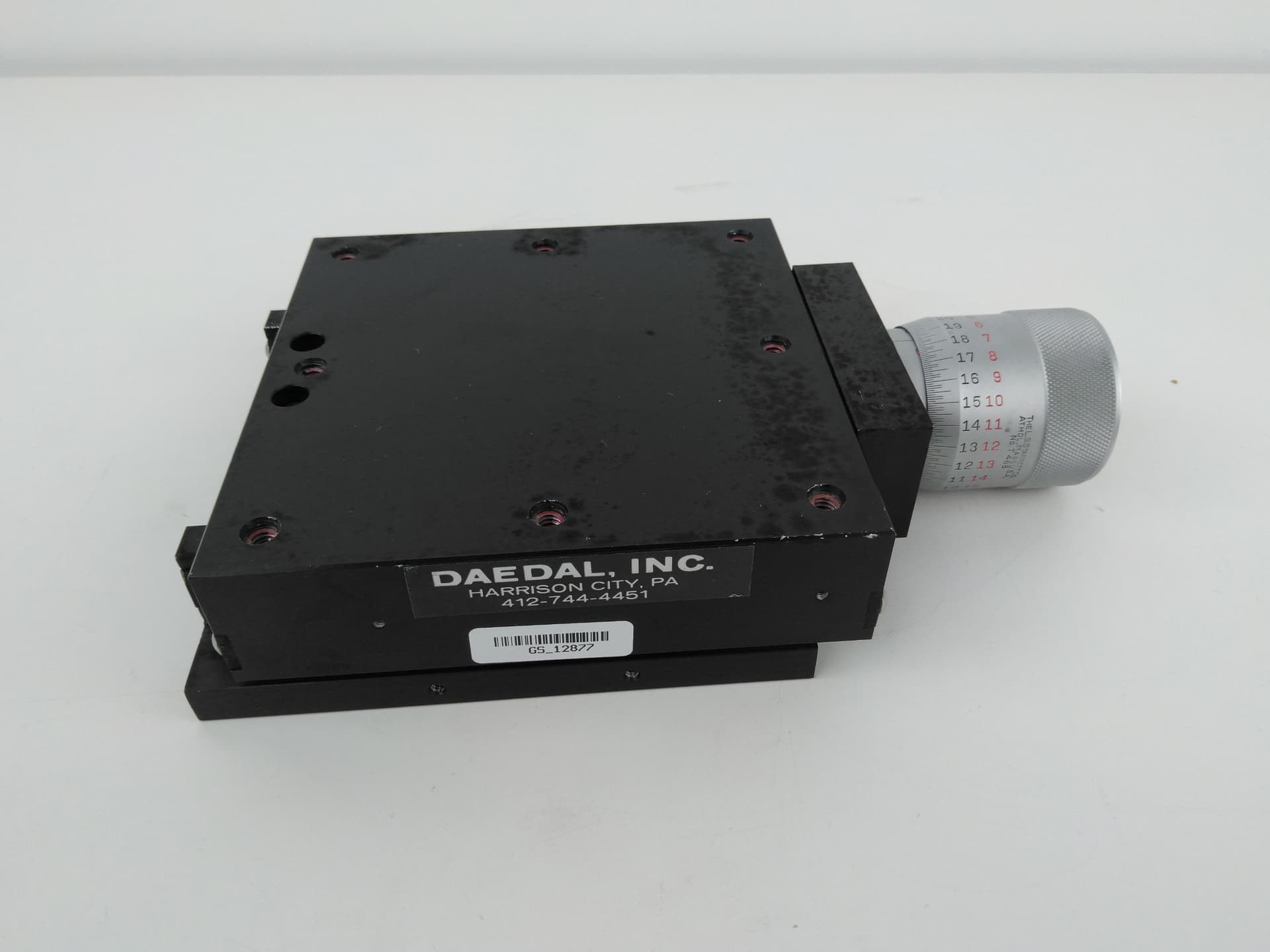 Daedal Inc. 4910 1" Ball Bearing Positioning Stage