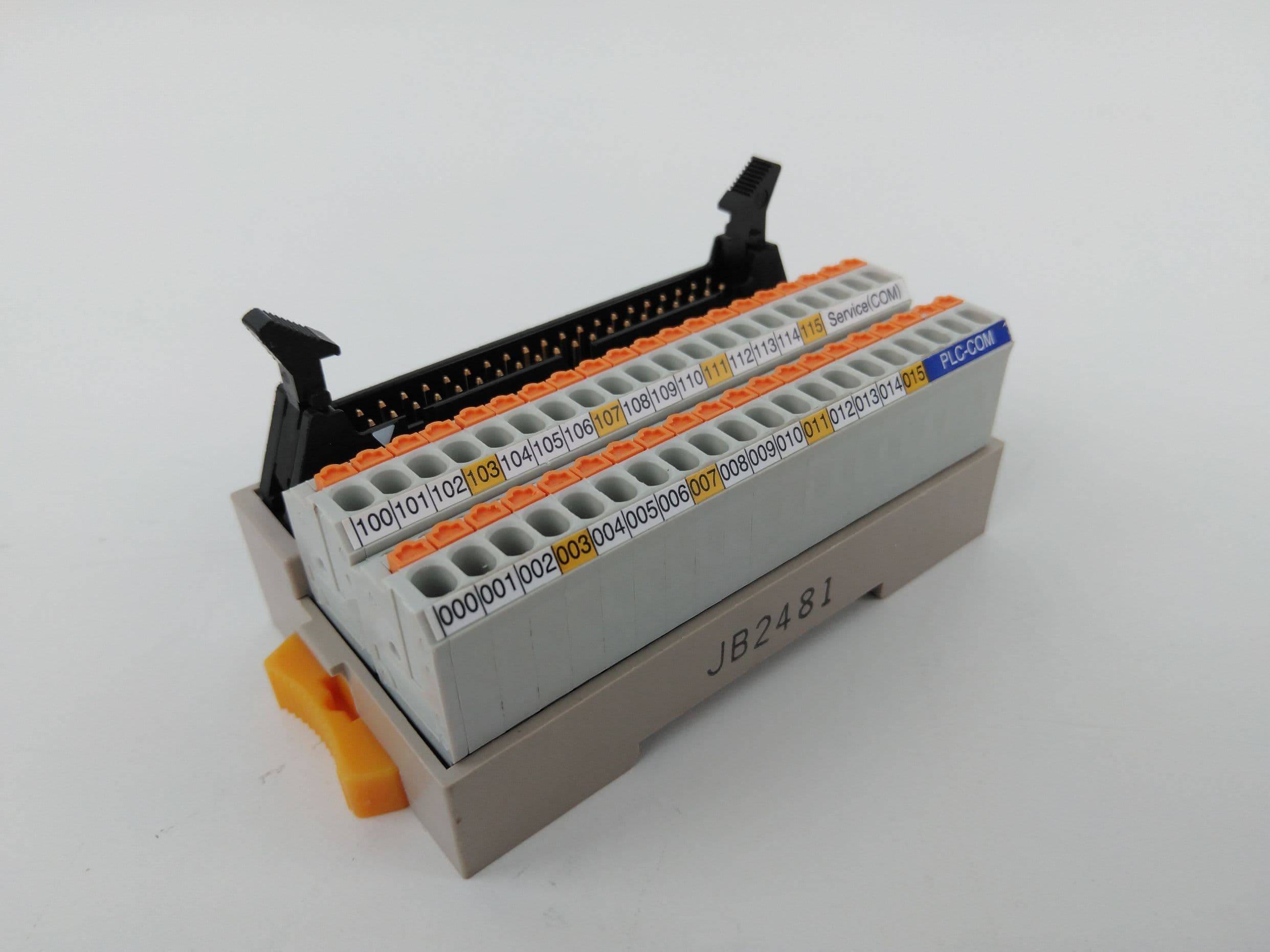 Toyogiken Co., LTD. PCXV-1H40-TB40-O1 Vertical Type Spring-Lock Terminal Block