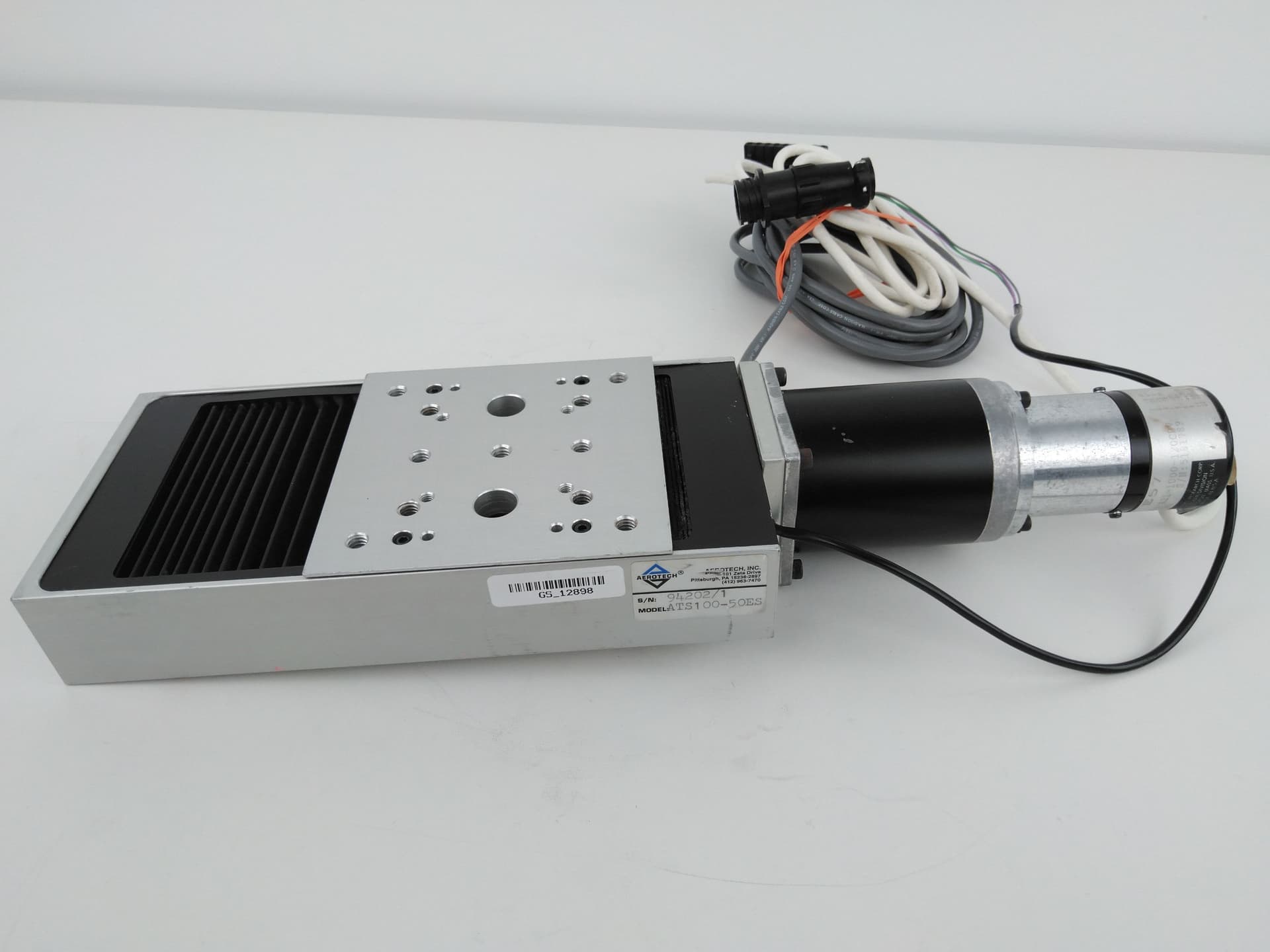Aerotech ATS100-50ES Accudex Linear Stage w/ Motor & Encoder