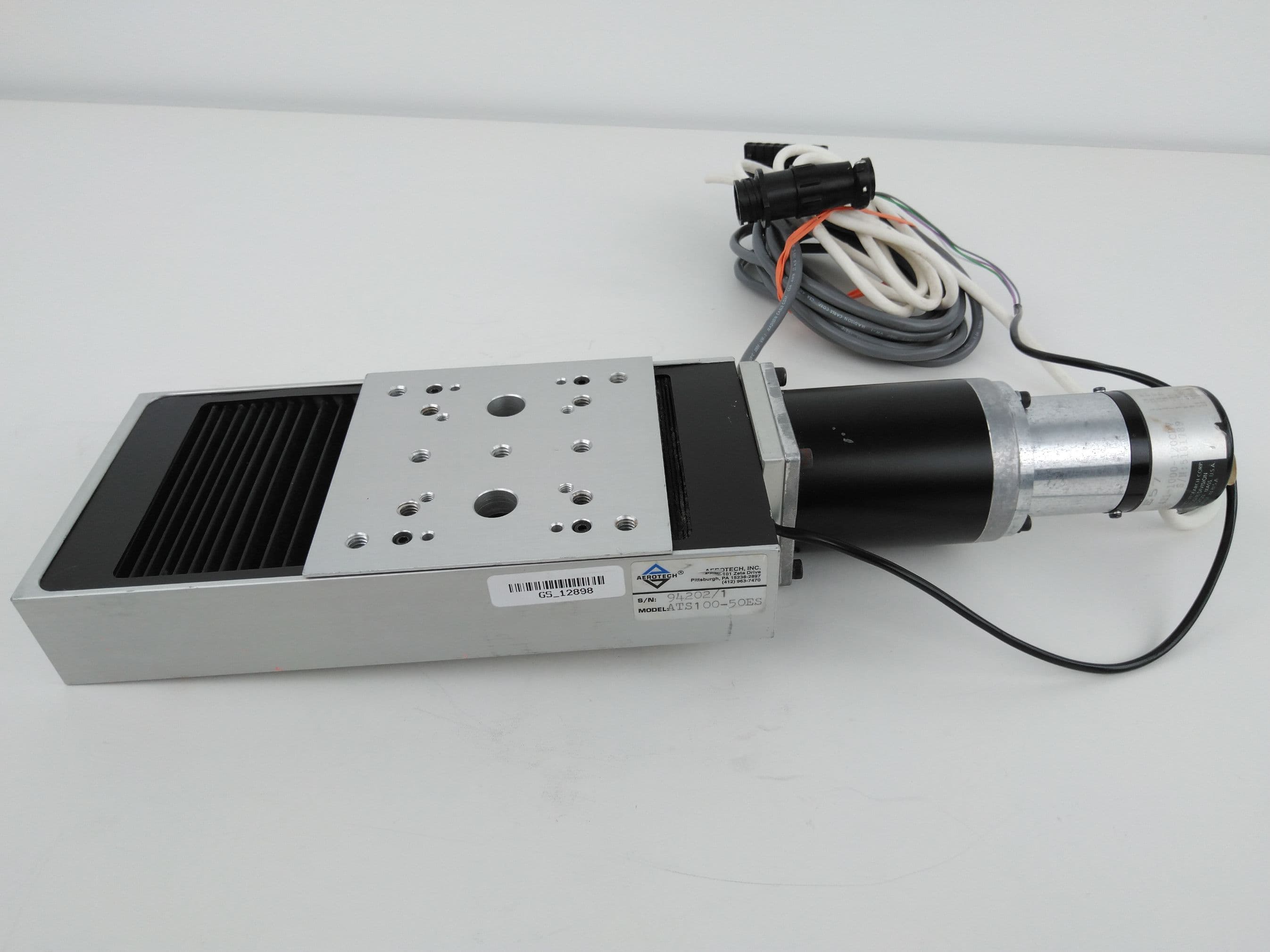 Aerotech ATS100-50ES Accudex Linear Stage w/ Motor & Encoder
