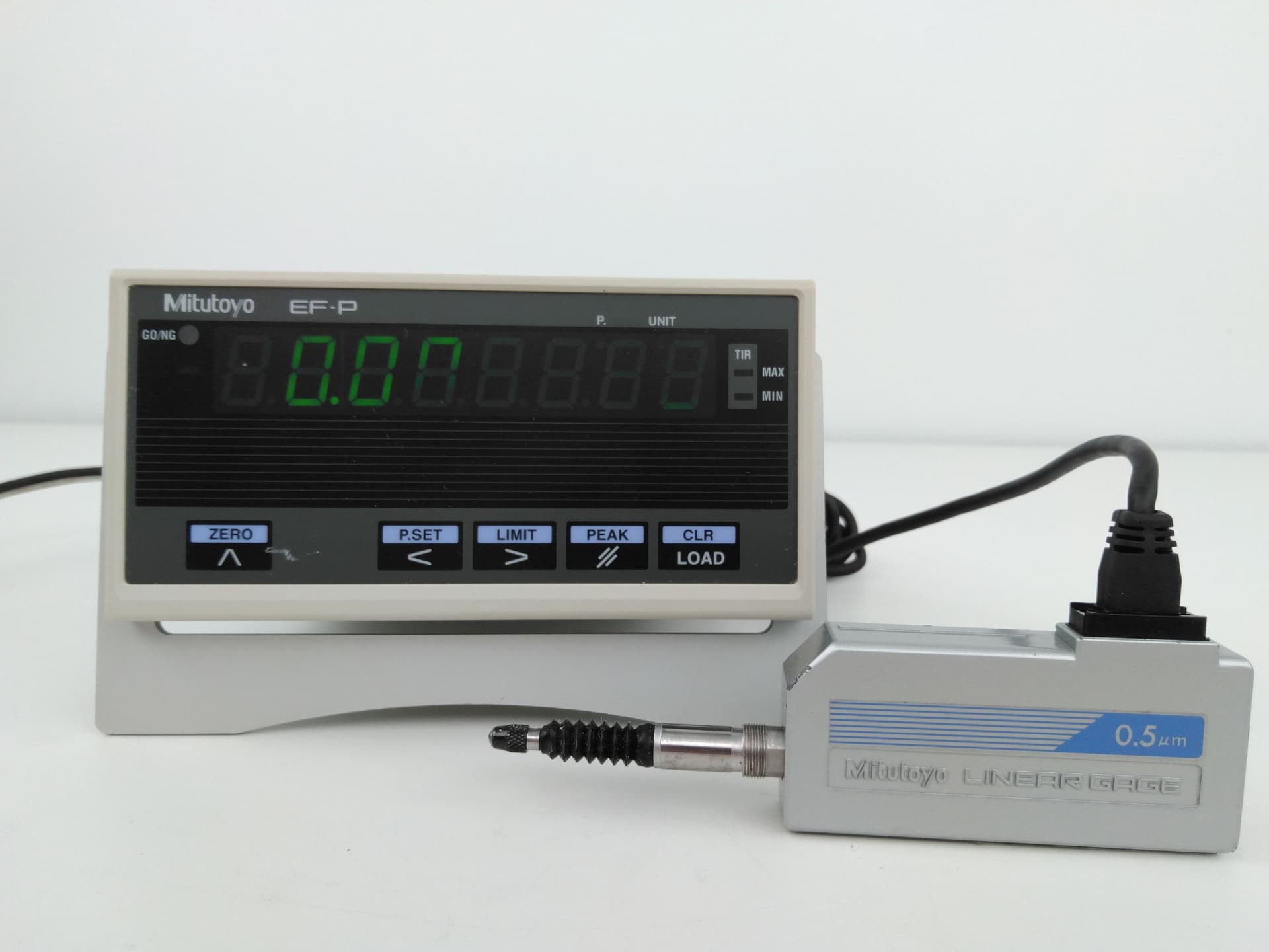Mitutoyo EF-11PR, EF-P, 542-131, 542-059 Linear Gage & Readout