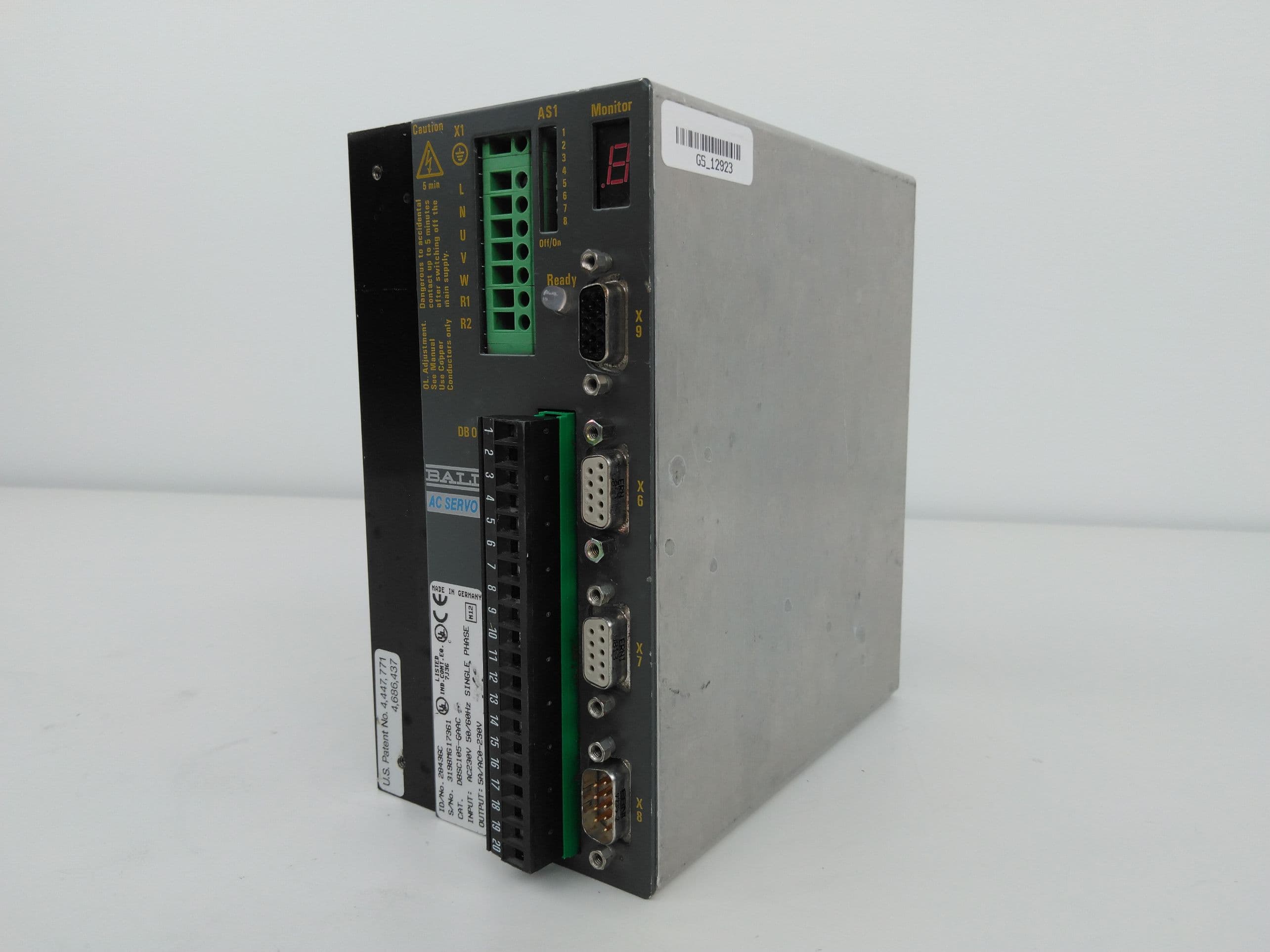 Baldor 28436C, DBSC105-GAAC AC Servo Drive