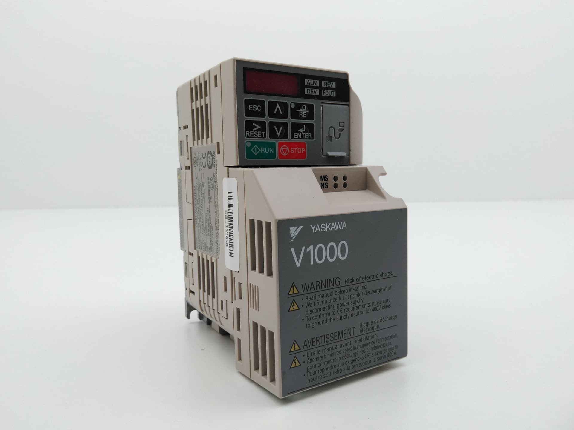 Yaskawa CIMR-VA2A0001BAA V1000 Variable Frequency Drive, Rev A