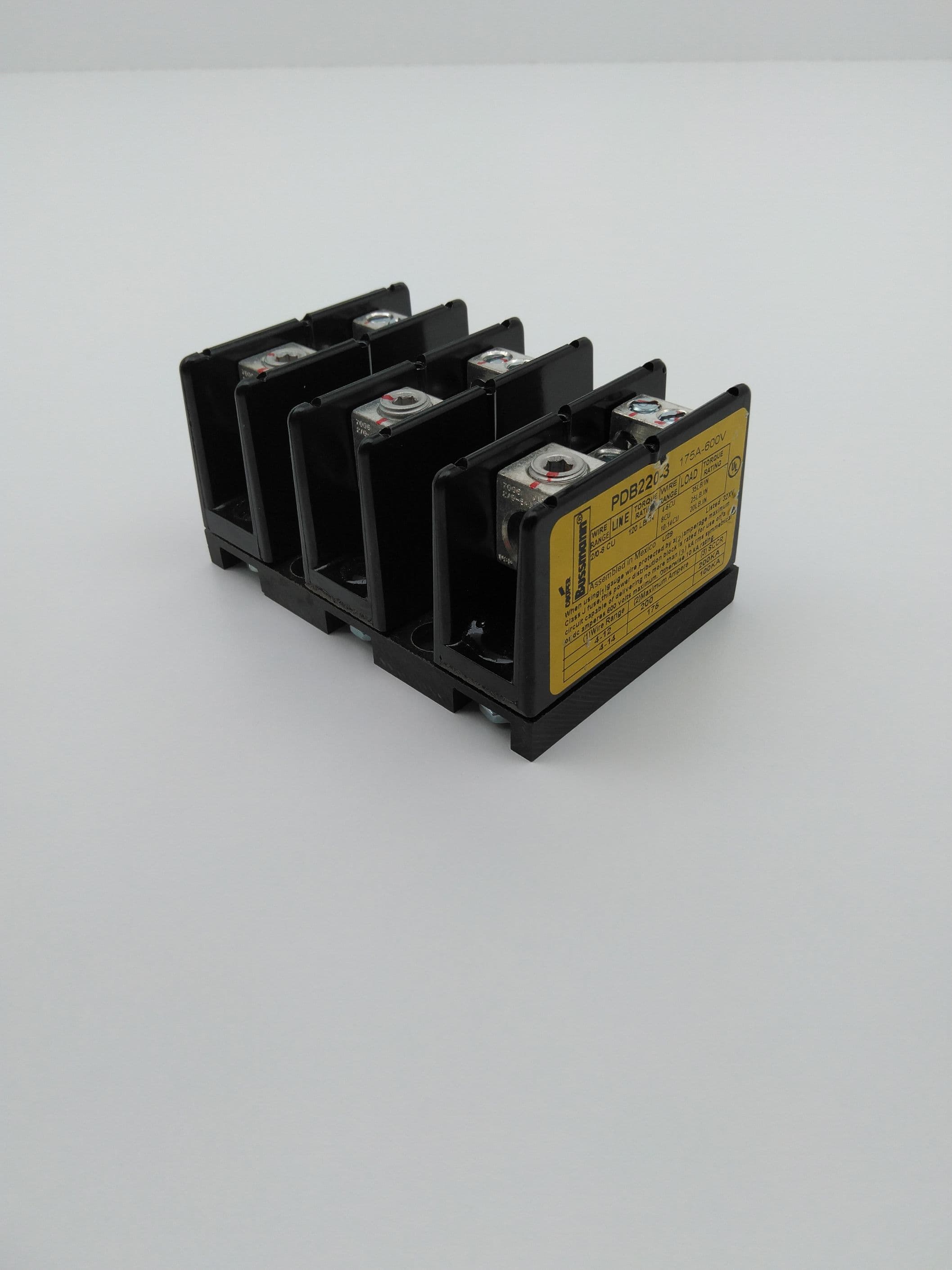 Bussmann PDB220-3 Power Distribution Block