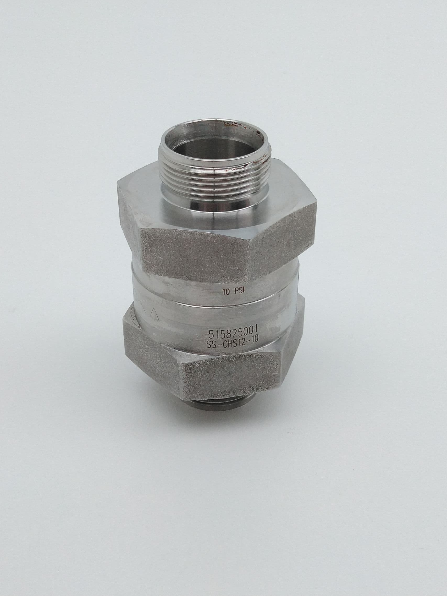 Swagelok SS-CH12-10 Poppet Check Valve, 3/4" Swagelok Tube Fitting, 5000 PSIG