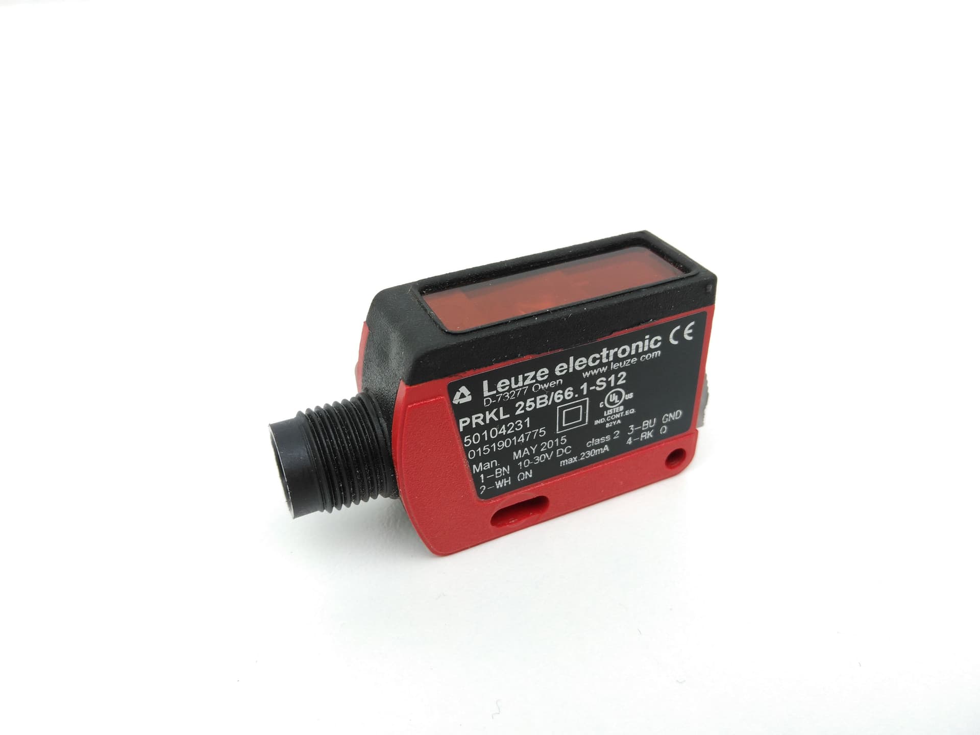 Leuze Electronics PRKL 25B/66.1-S12 50104231 Photoelectric Sensor