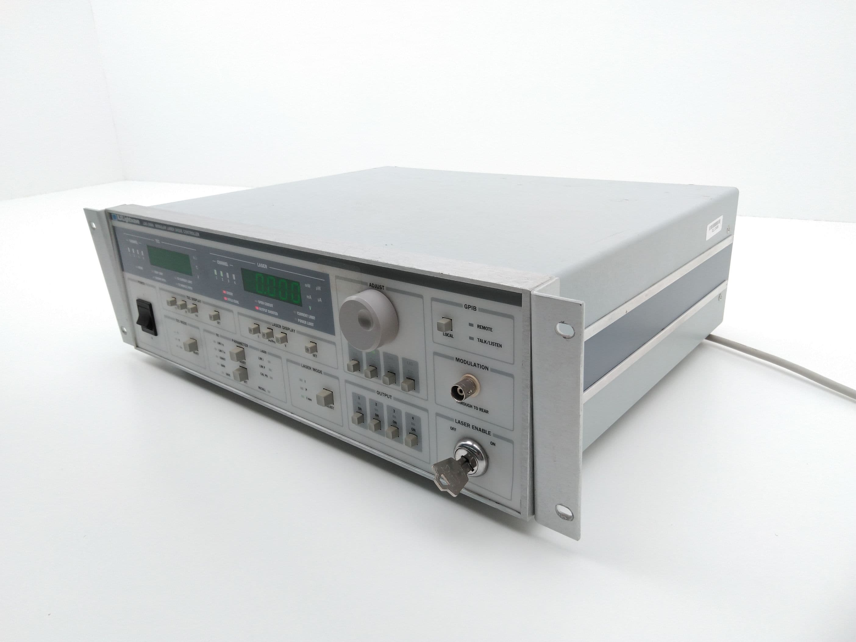 ILX Lightwave LDC-3900 Modular Laser Diode Controller w/ 3 ILX Model 39020 20mA