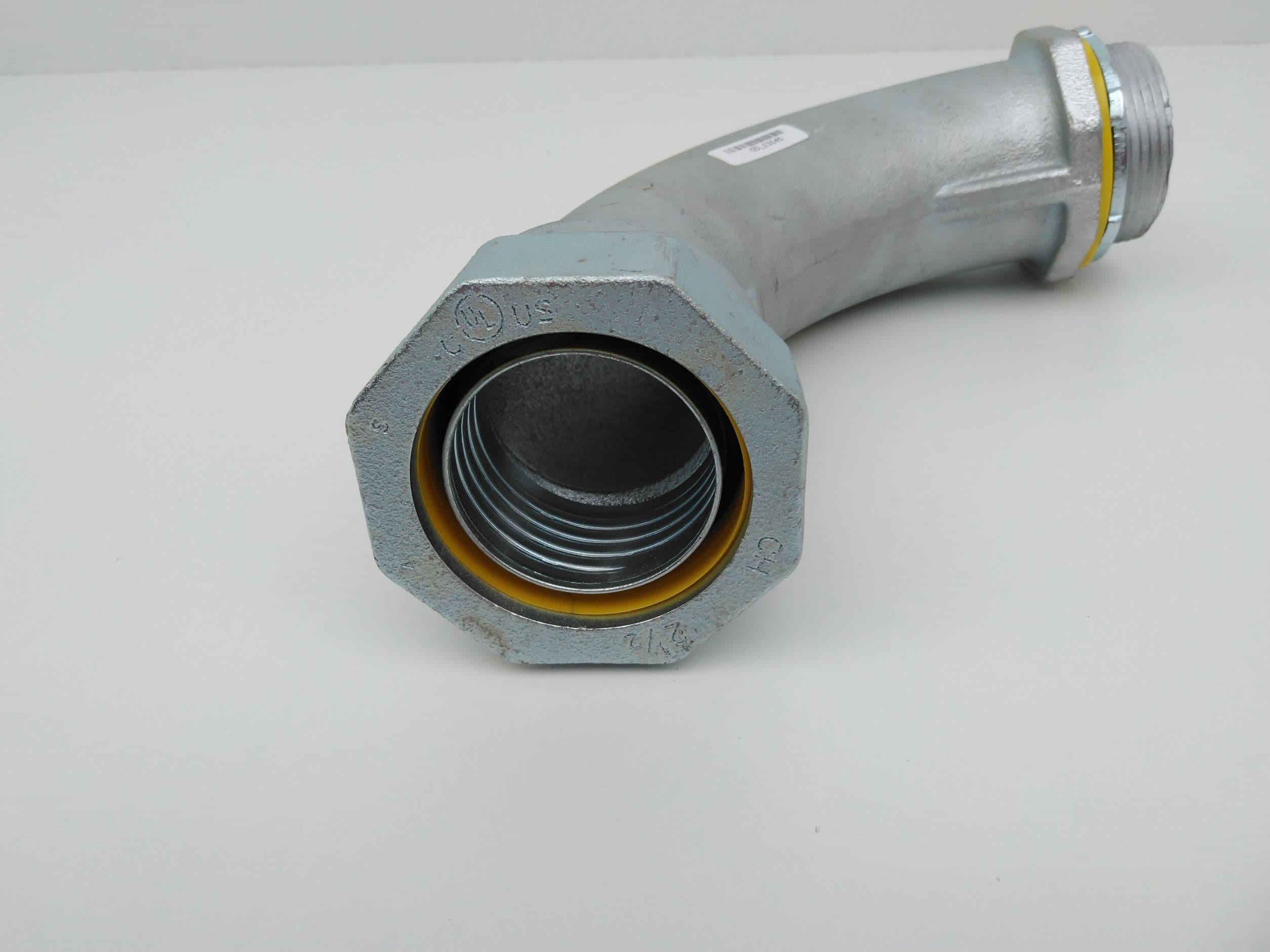 Eaton Crouse-Hinds LT25090 90 Degree Long Turn Liquidtight Connector, 2 1/2"