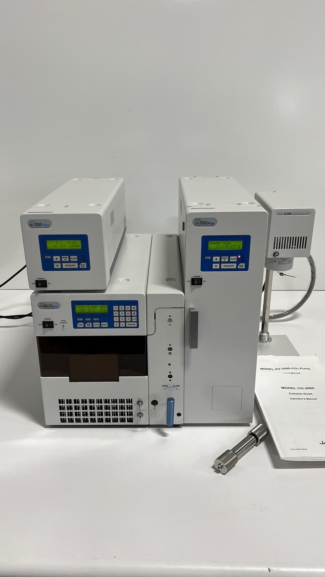 Jasco PU-2080 CO2, BP-2080, CO-2060 Supercritical Fluid Extraction Components