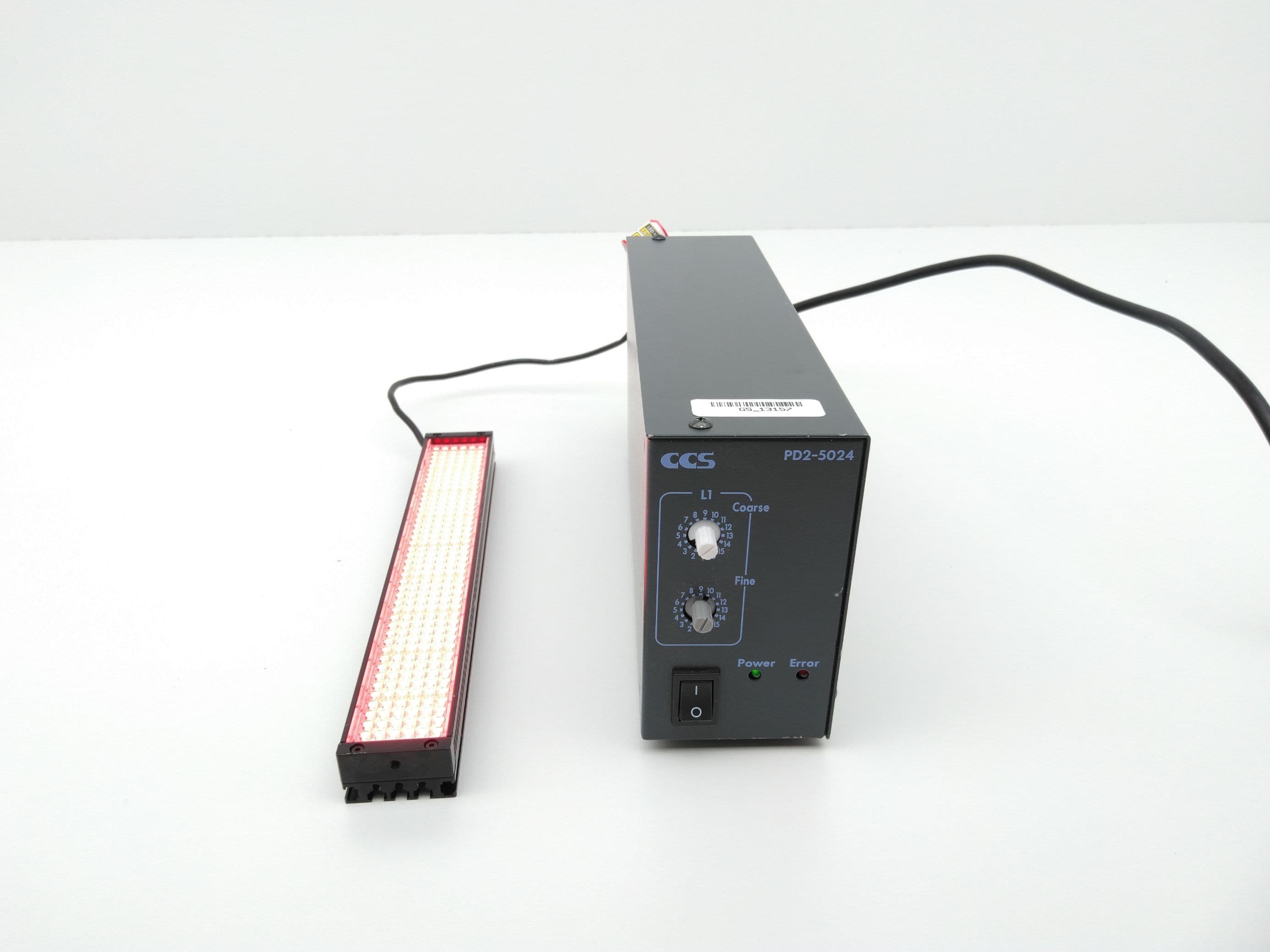 CCS PD2-5024 Machine Vision Red LED Light Bar With Power Supply