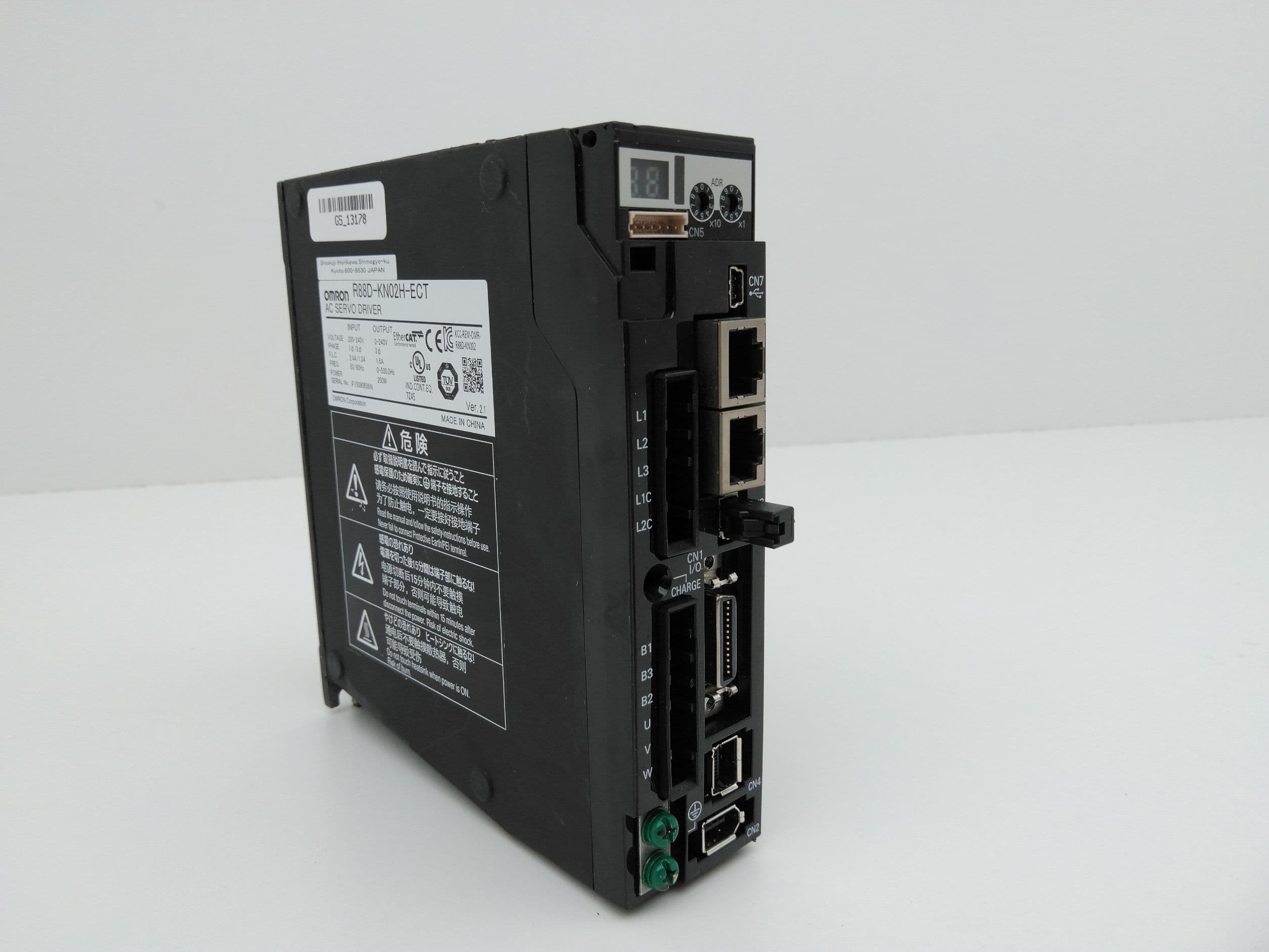 Omron R88D-KN02H-ECT AC Servo Driver