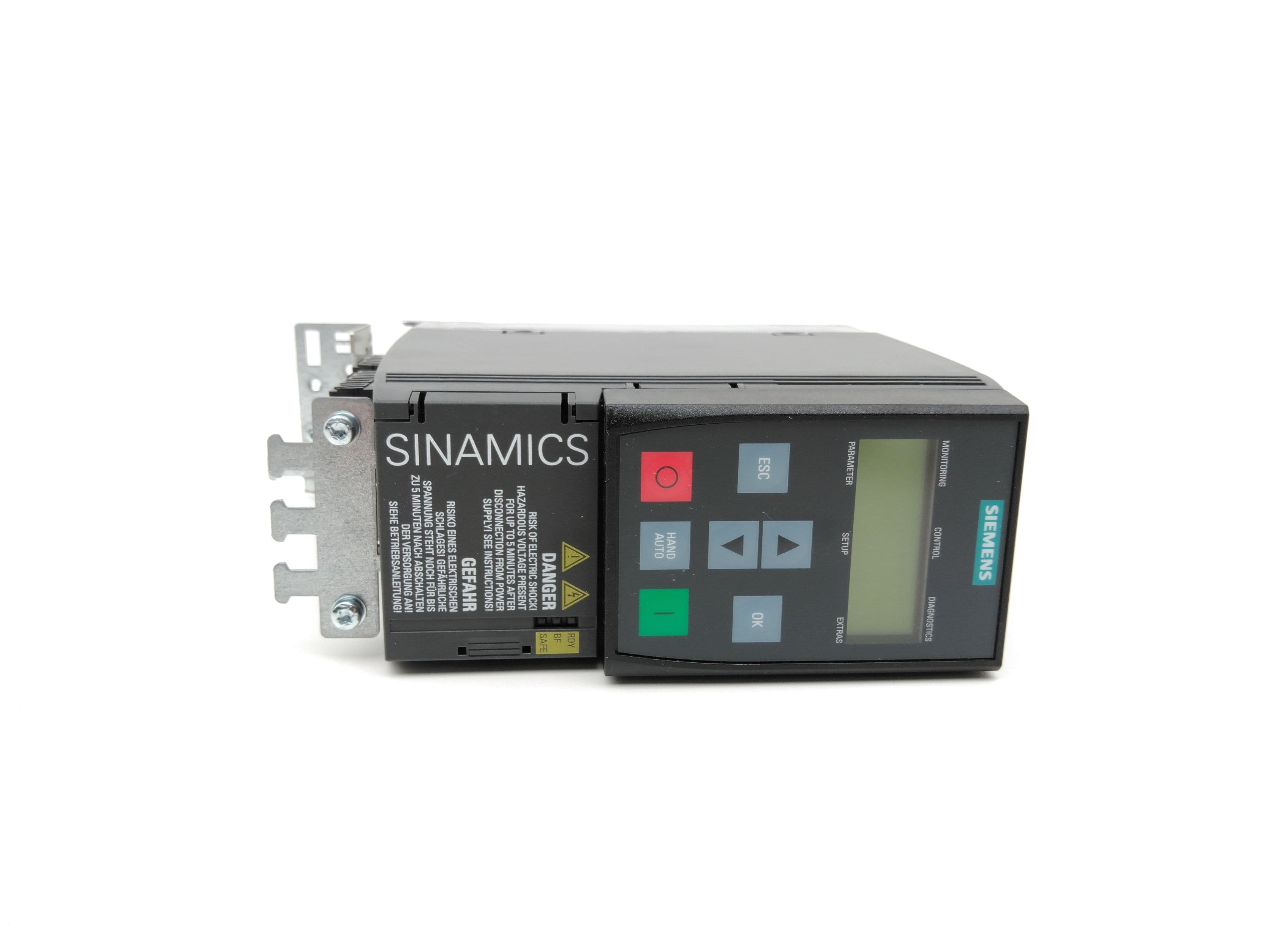 Siemens 6SL3210-1KE14-3AP1 Inverter Drive, 1.5 kW w/ 6SL3255-0AA00-4CA1