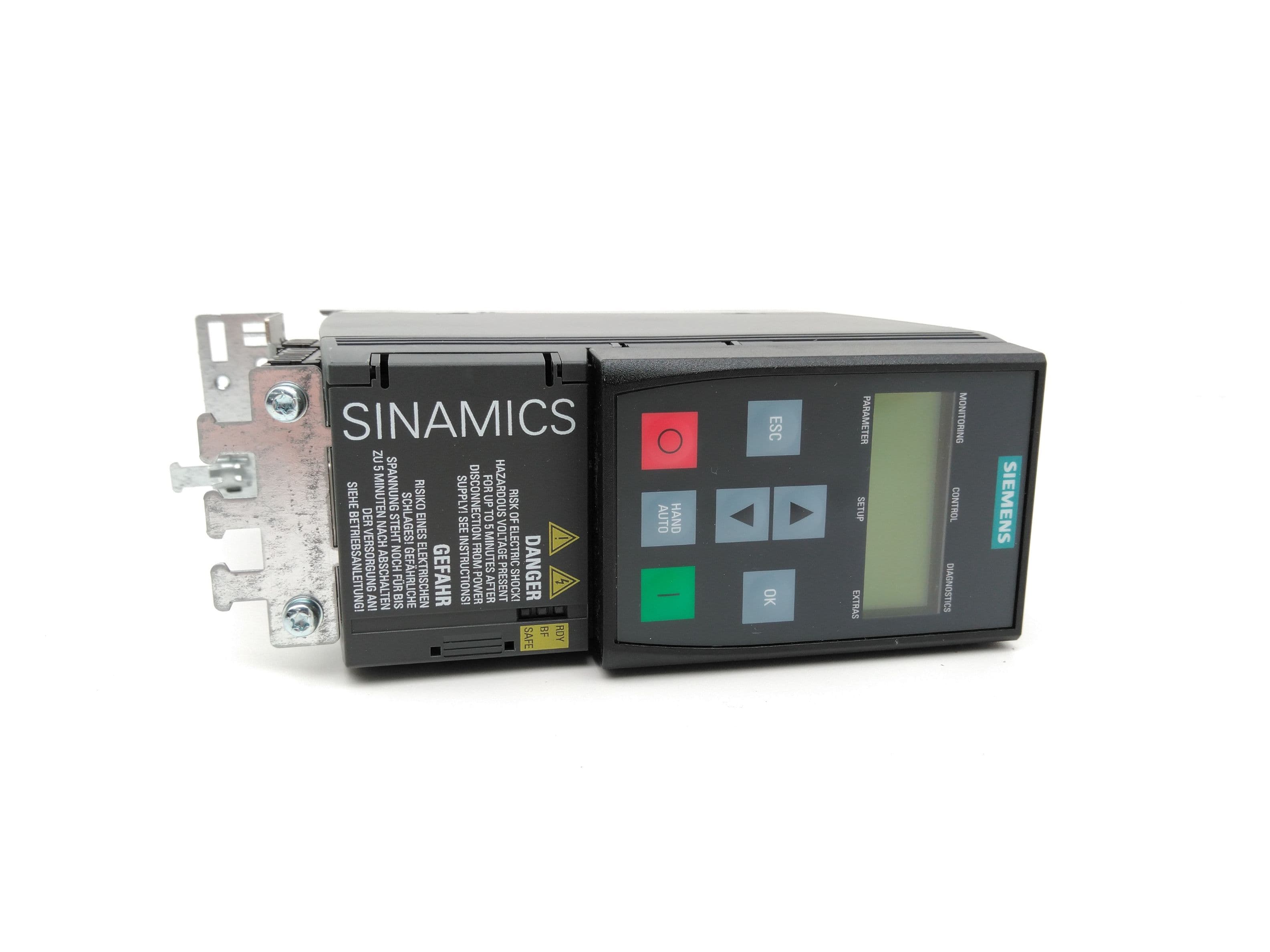 Siemens 6SL3210-1KE12-3AP1 SINAMICS inverter, 0.75 kW