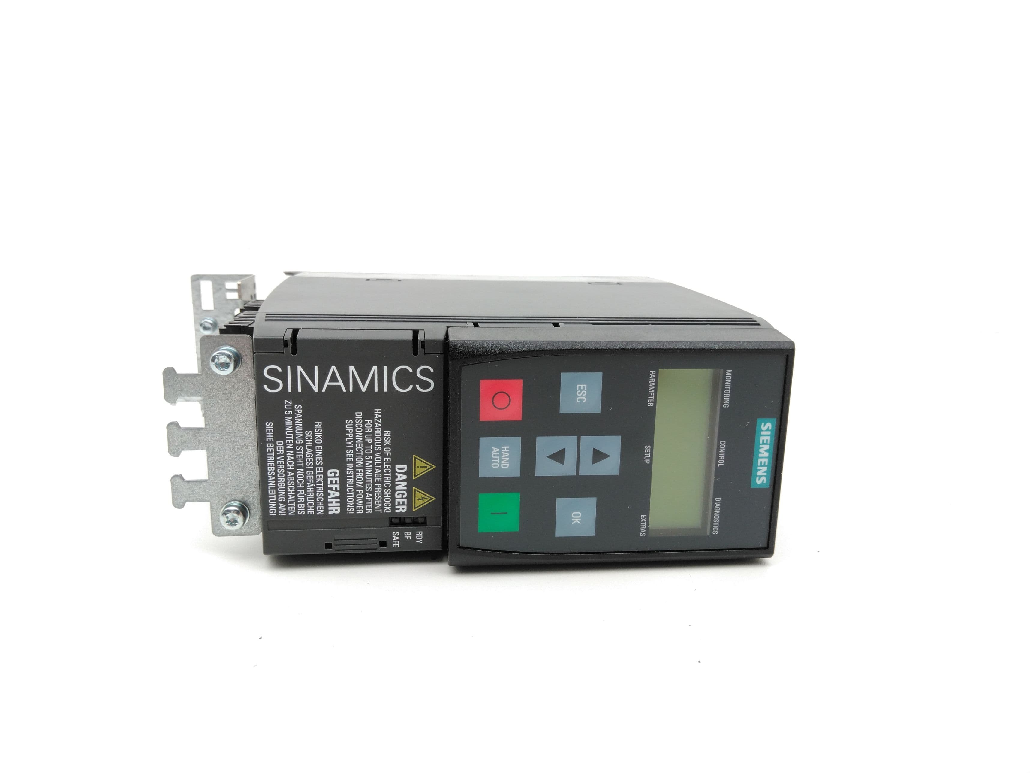Siemens 6SL3210-1KE18-8AP0 Inverter Drive, 4 kW w/ 6SL3255-0AA00-4CA1
