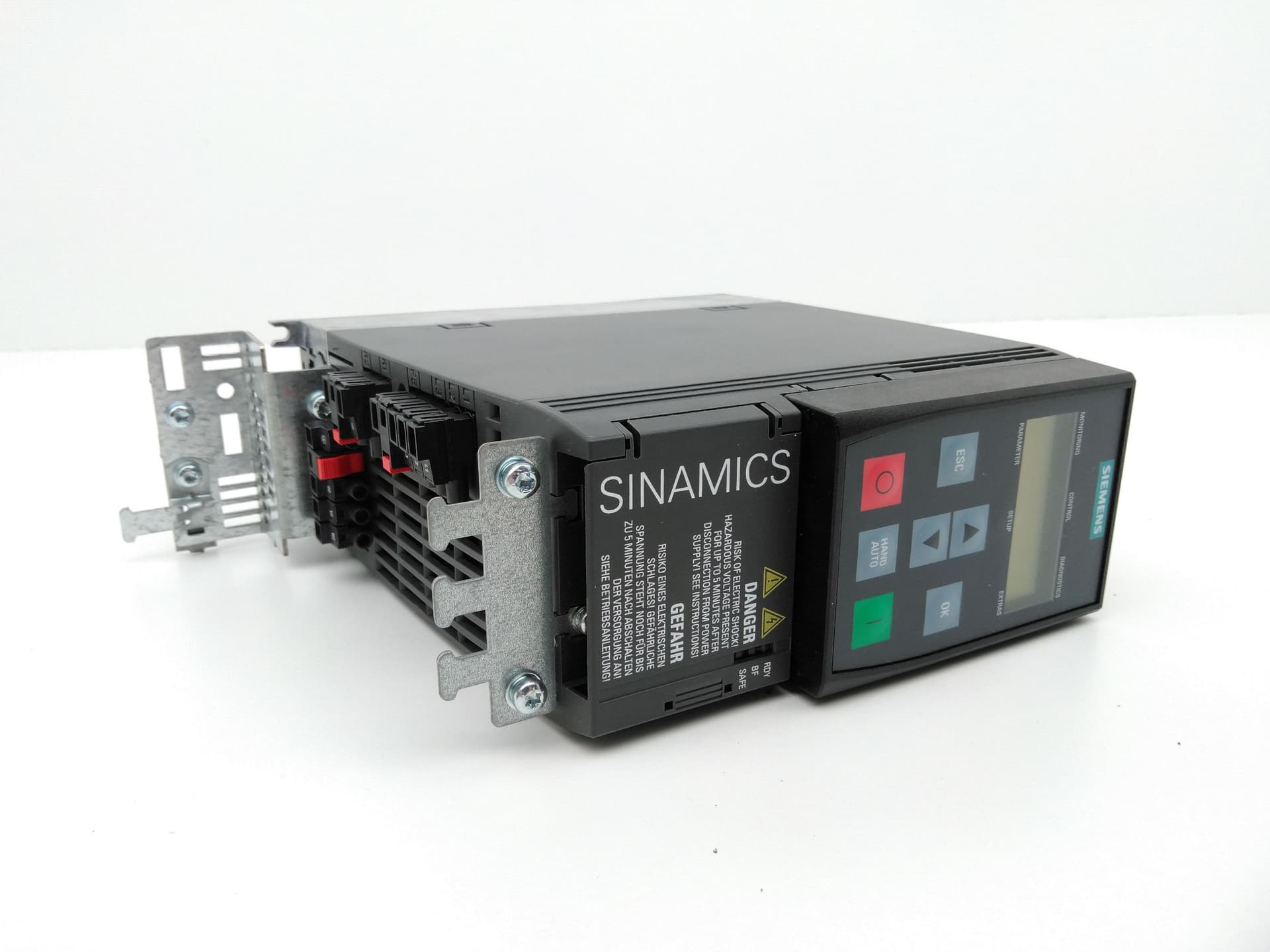 Siemens 6SL3210-1KE18-8AP0 Inverter Drive, 4 kW w/ 6SL3255-0AA00-4CA1