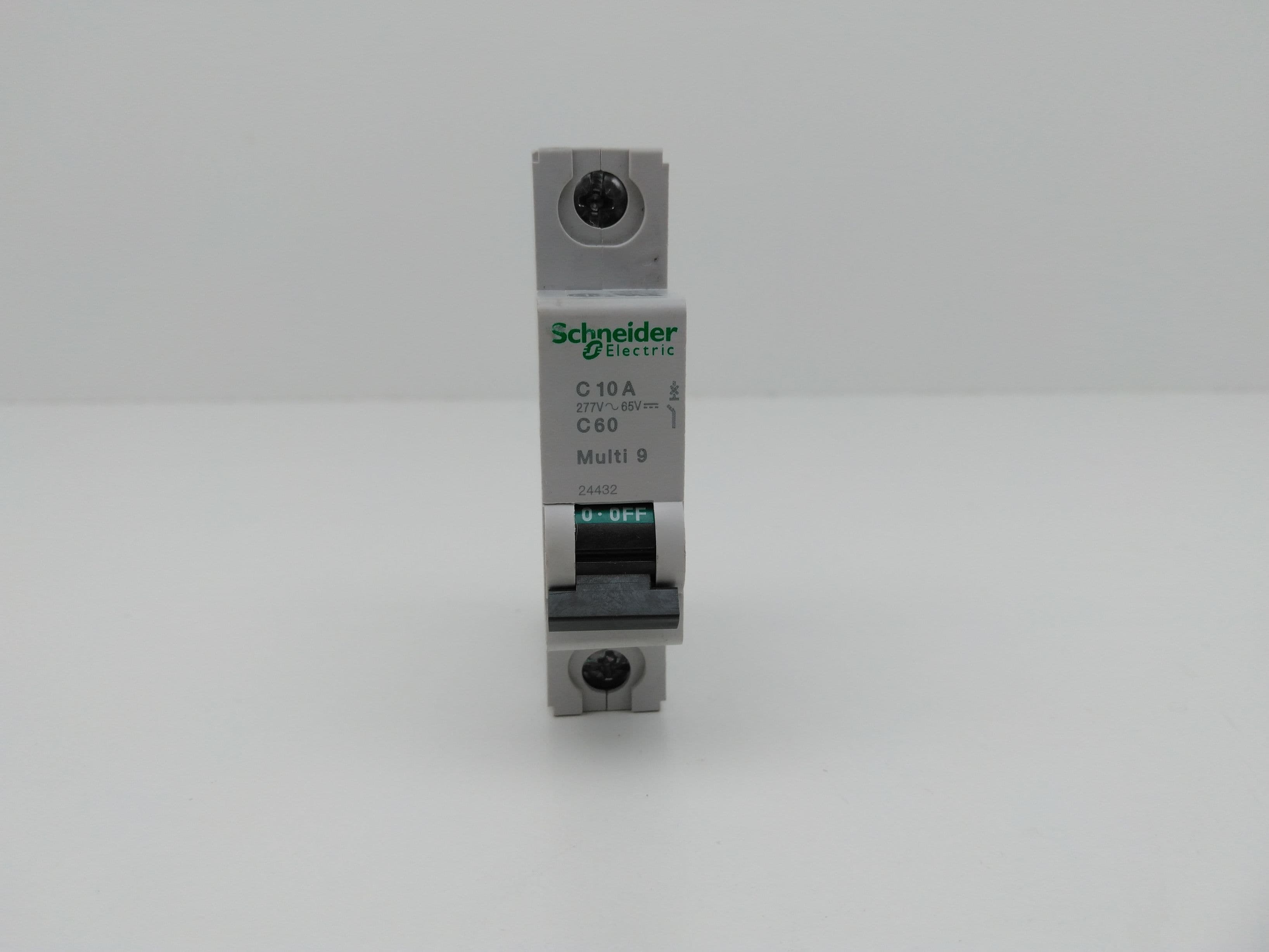 Schneider Electric 24432 Miniature Circuit Breaker Multi 9, C60, 10A, 277VAC