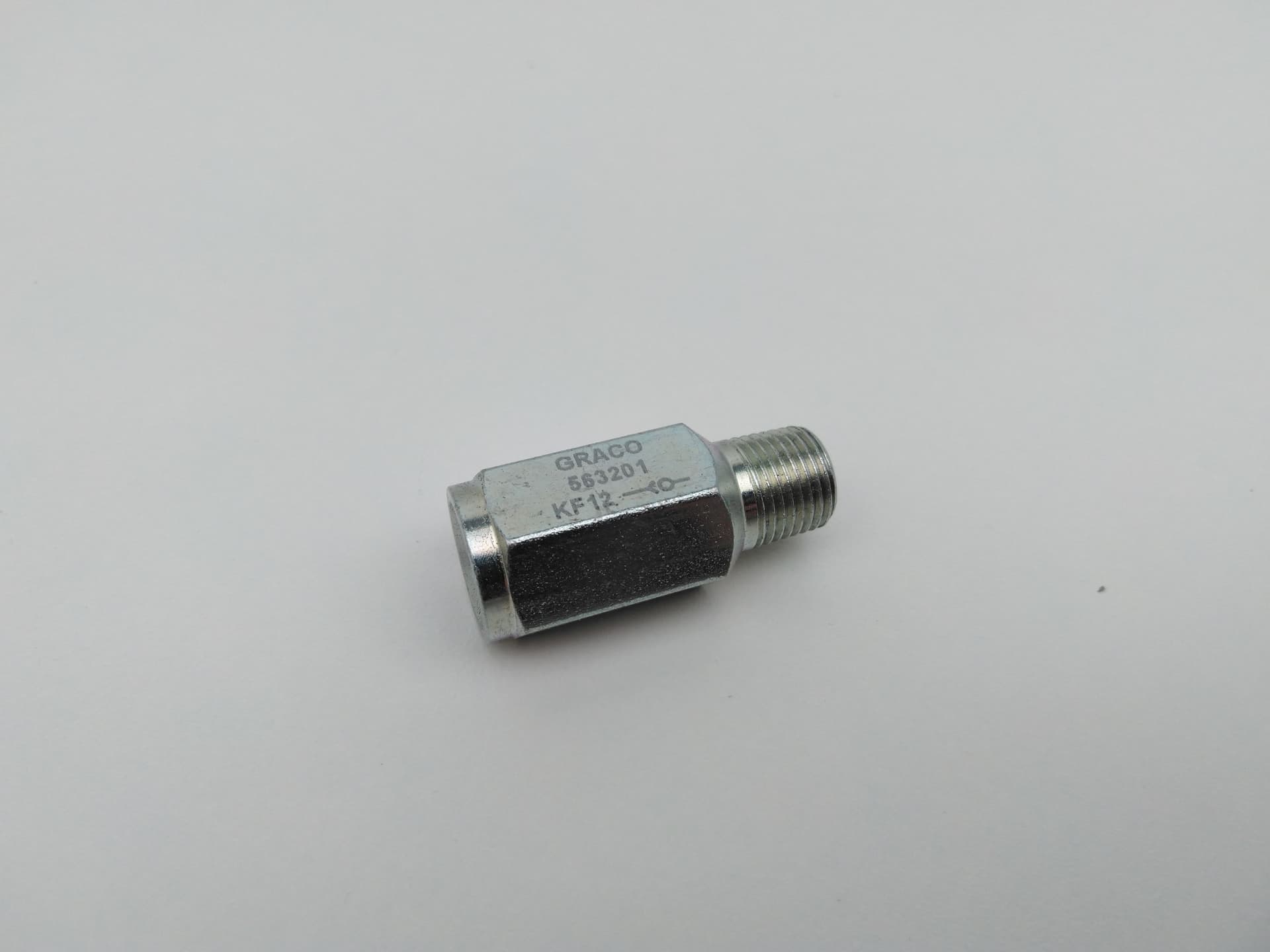 Graco 563201 Check Valve, Reverse 1/8" NPT 60 PSI