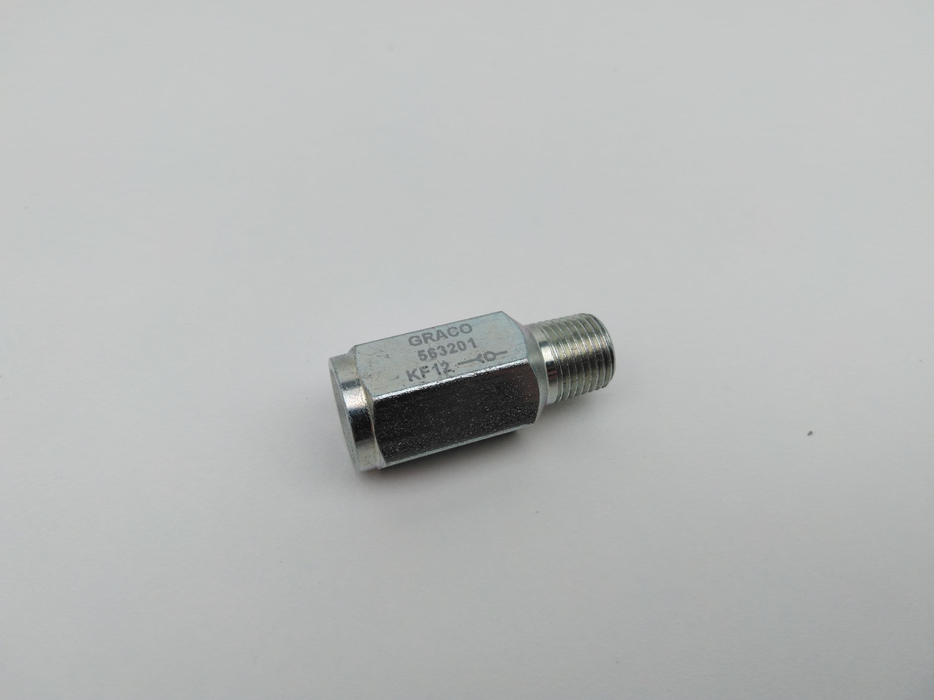 Graco 563201 Check Valve, Reverse 1/8" NPT 60 PSI