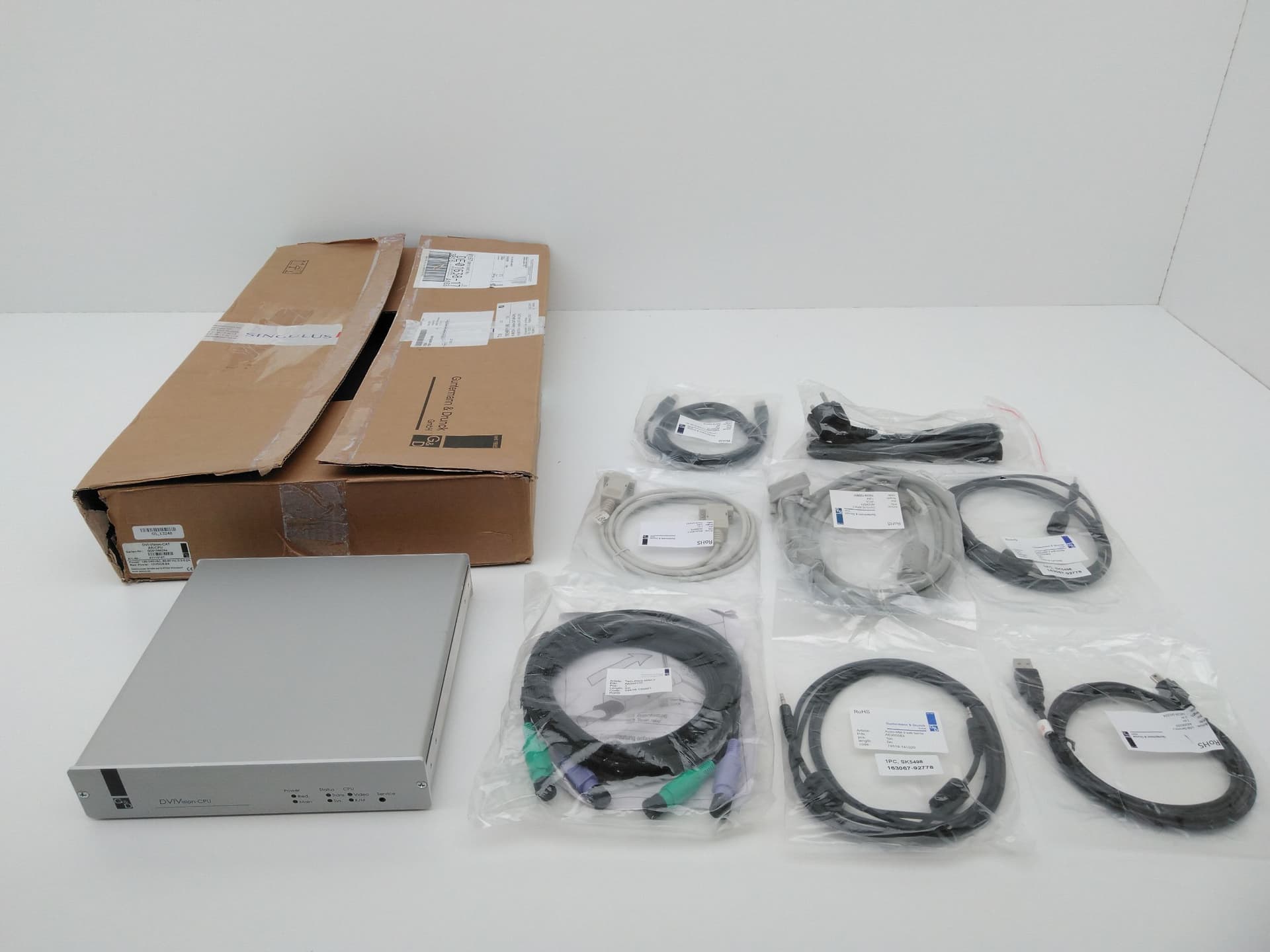 Guntermann and Drunck A1110064 DVIVision-CPU-RM DVI / KVM Extender w/ Cables