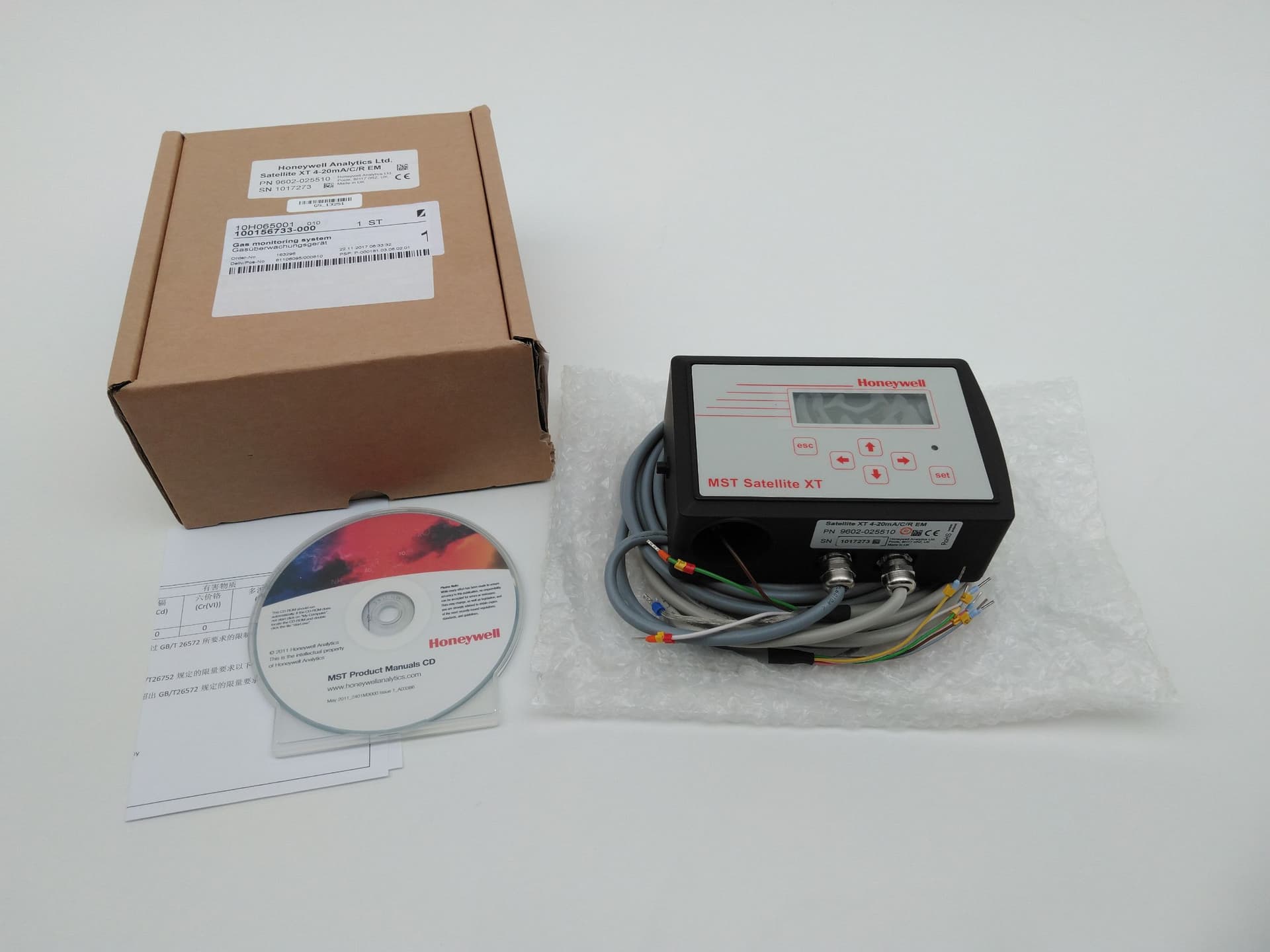 Honeywell Analytics 9602-025510 Satellite XT 4-20mA/C/R EM