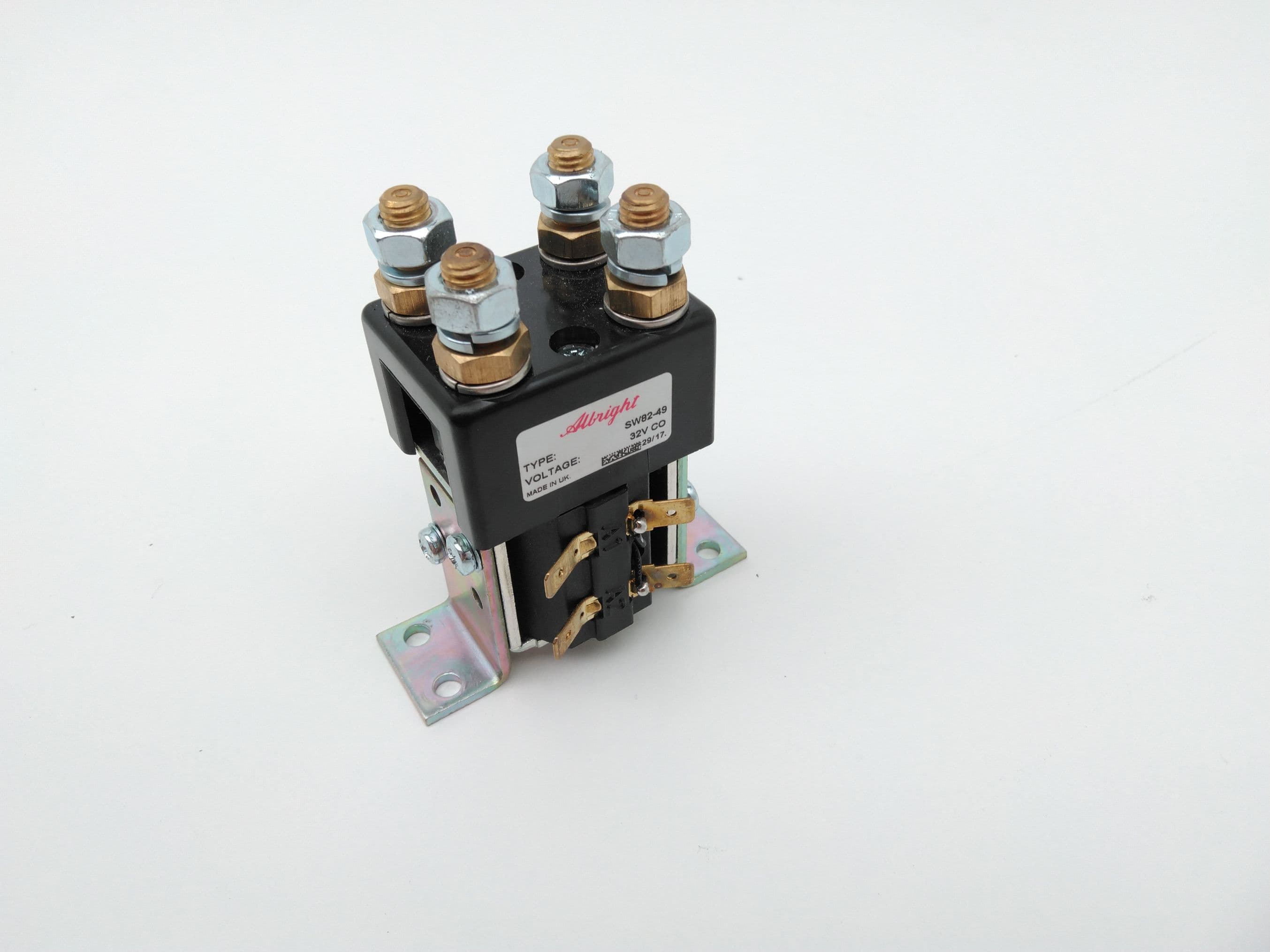 Albright SW82-49 100A DC NO-DP-ST Contactor 32VDC Coil