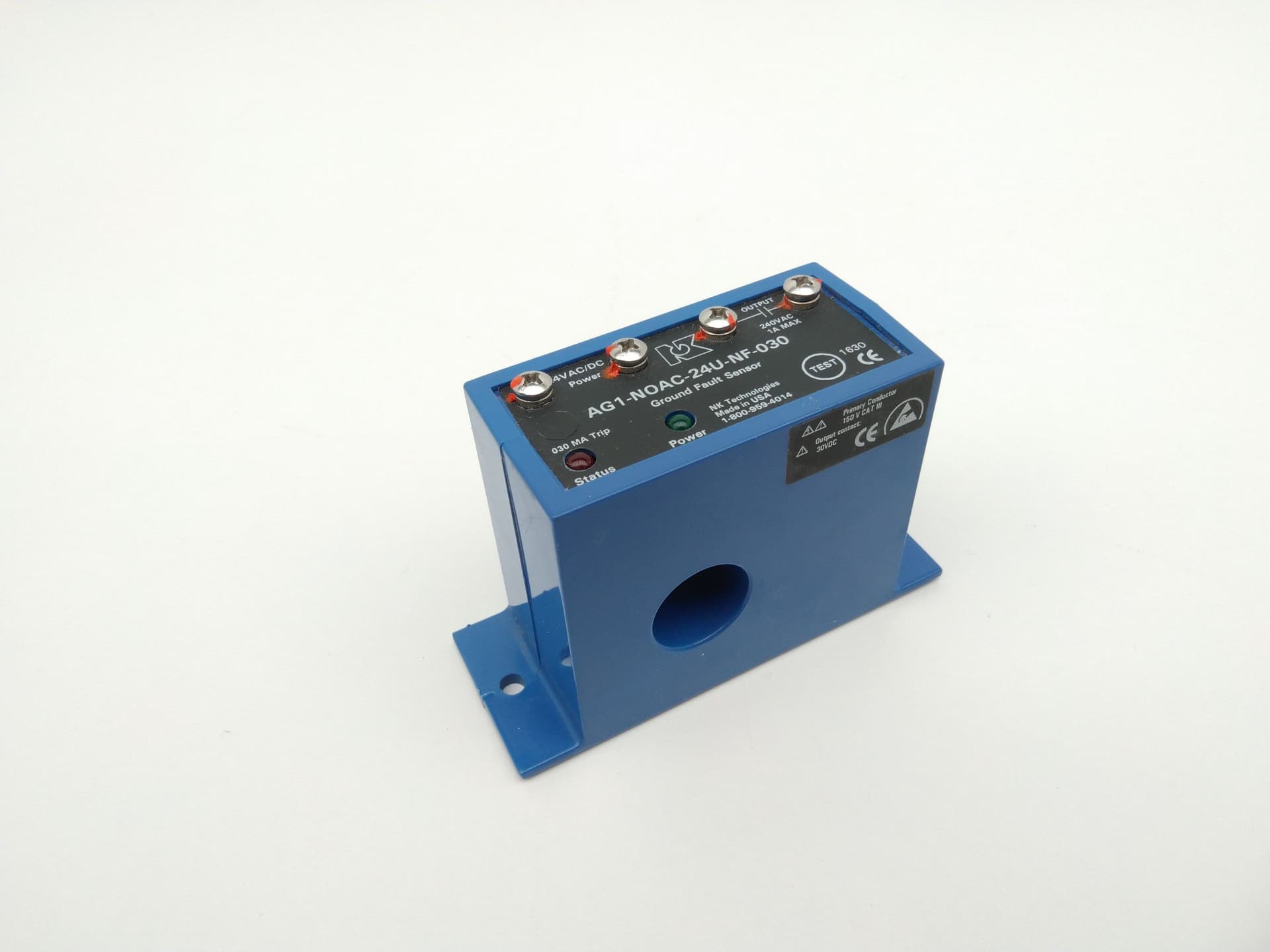 NK Technologies AG1-NOAC-24U-NF-030 Ground Fault Sensor