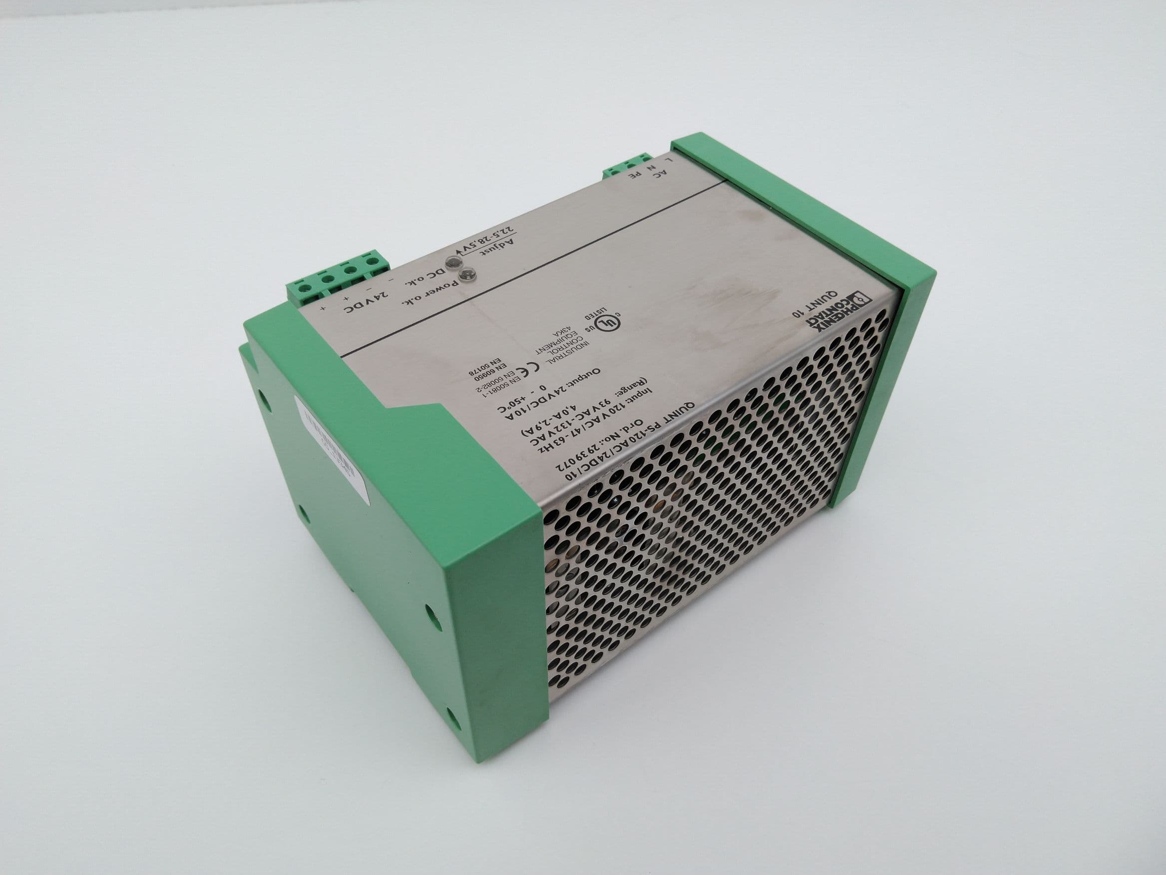 Phoenix Contact 2939072 QUINT PS-120AC/24DC/10 Power Supply