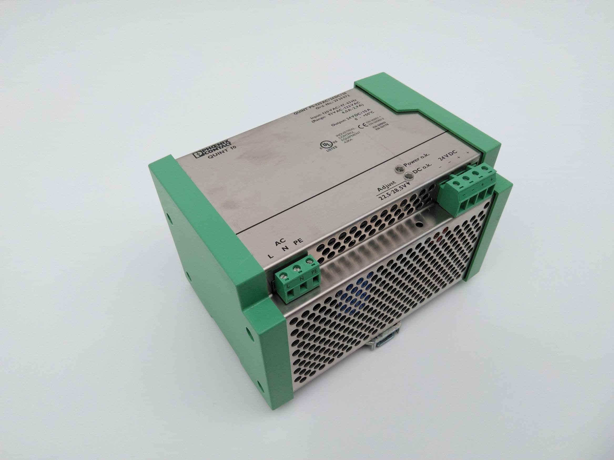 Phoenix Contact 2939072 QUINT PS-120AC/24DC/10 Power Supply