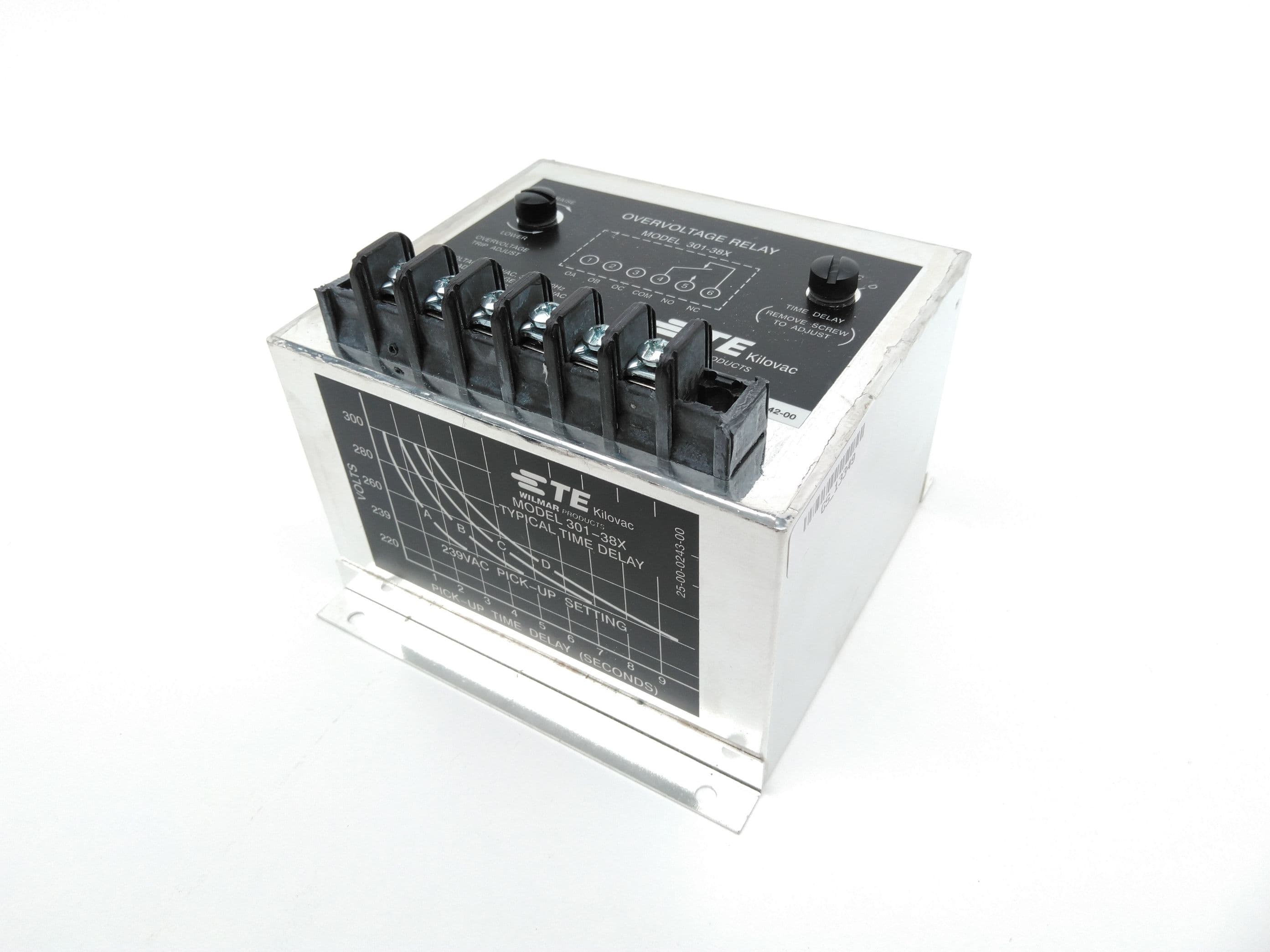 TE Kilovac Wilmar Products 301-38X Overvoltage Relay
