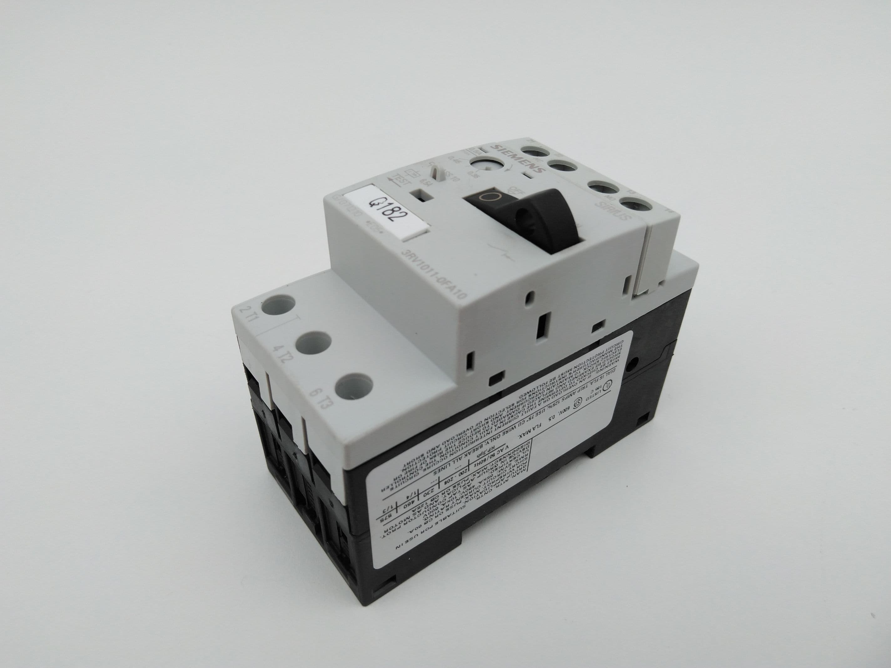 Siemens 3RV1011-0FA10 Motor Protection Circuit Breaker