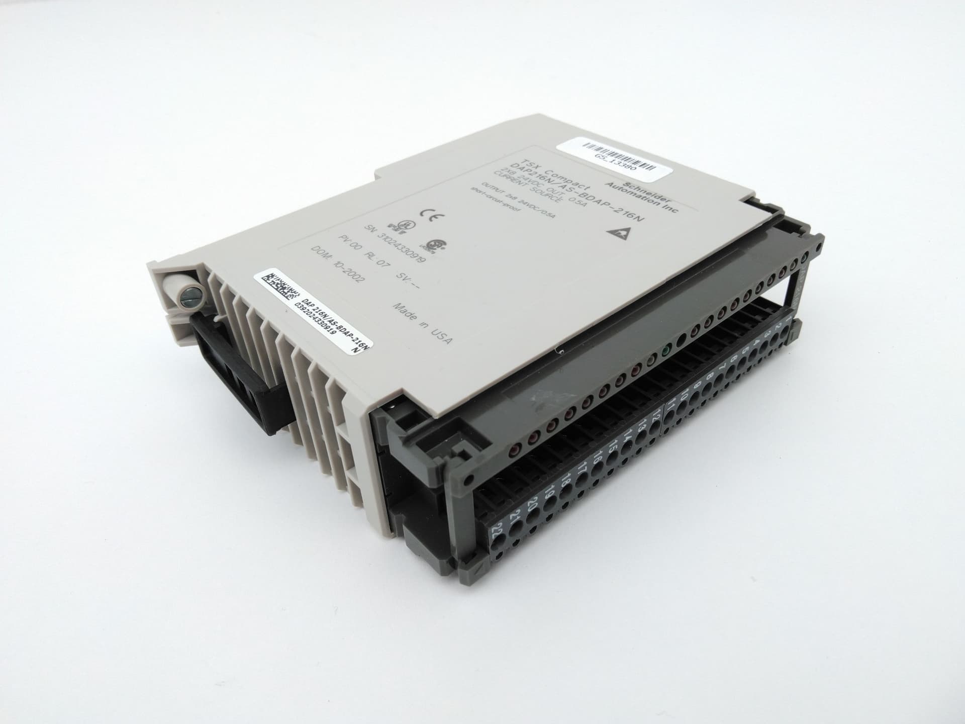 Schneider Automation Inc DAP216N/AS-BDAP-216N TSX Compact Output Module