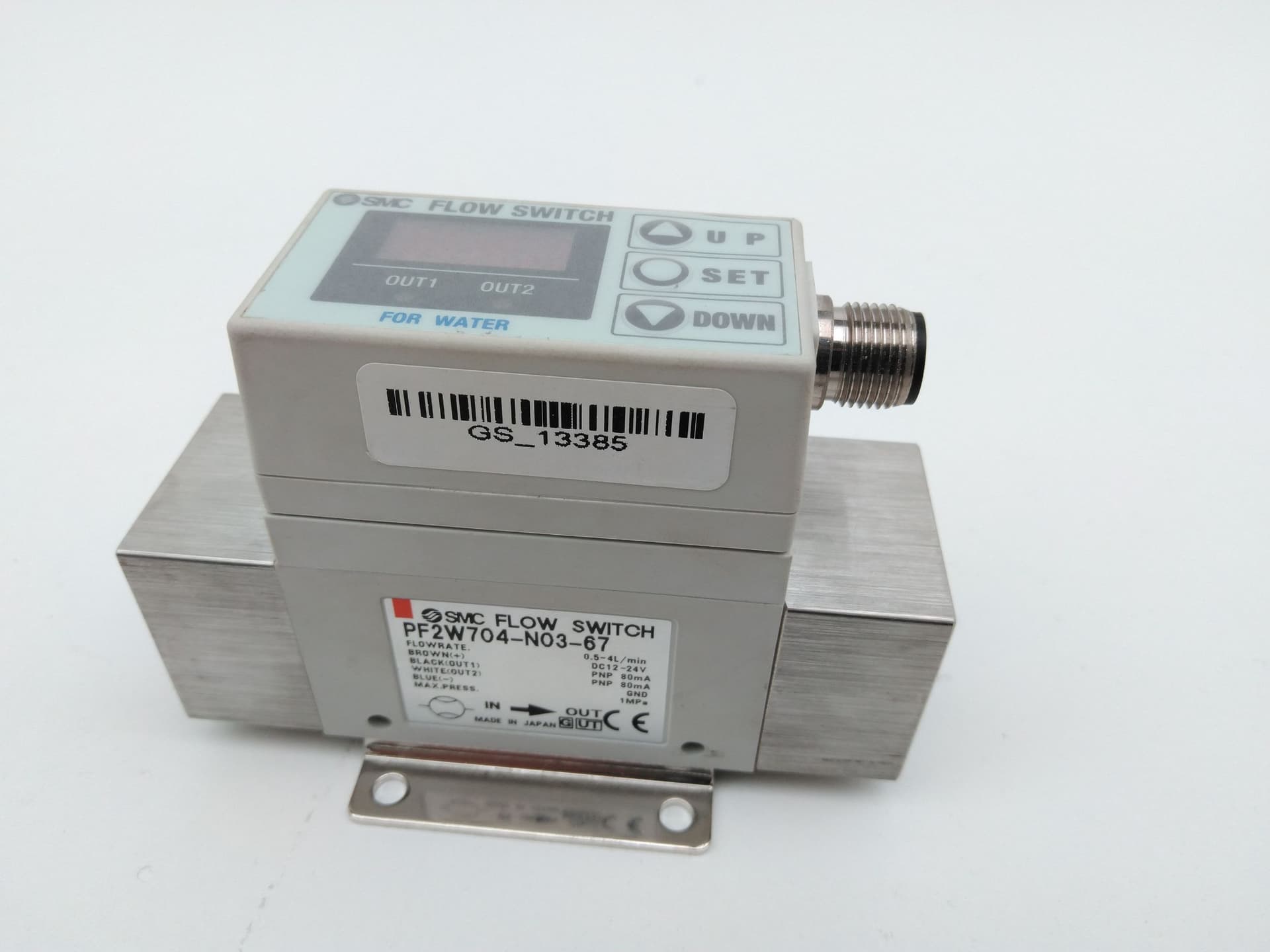 SMC PF2W704-N03-67 Digital Flow Switch for Water Applications