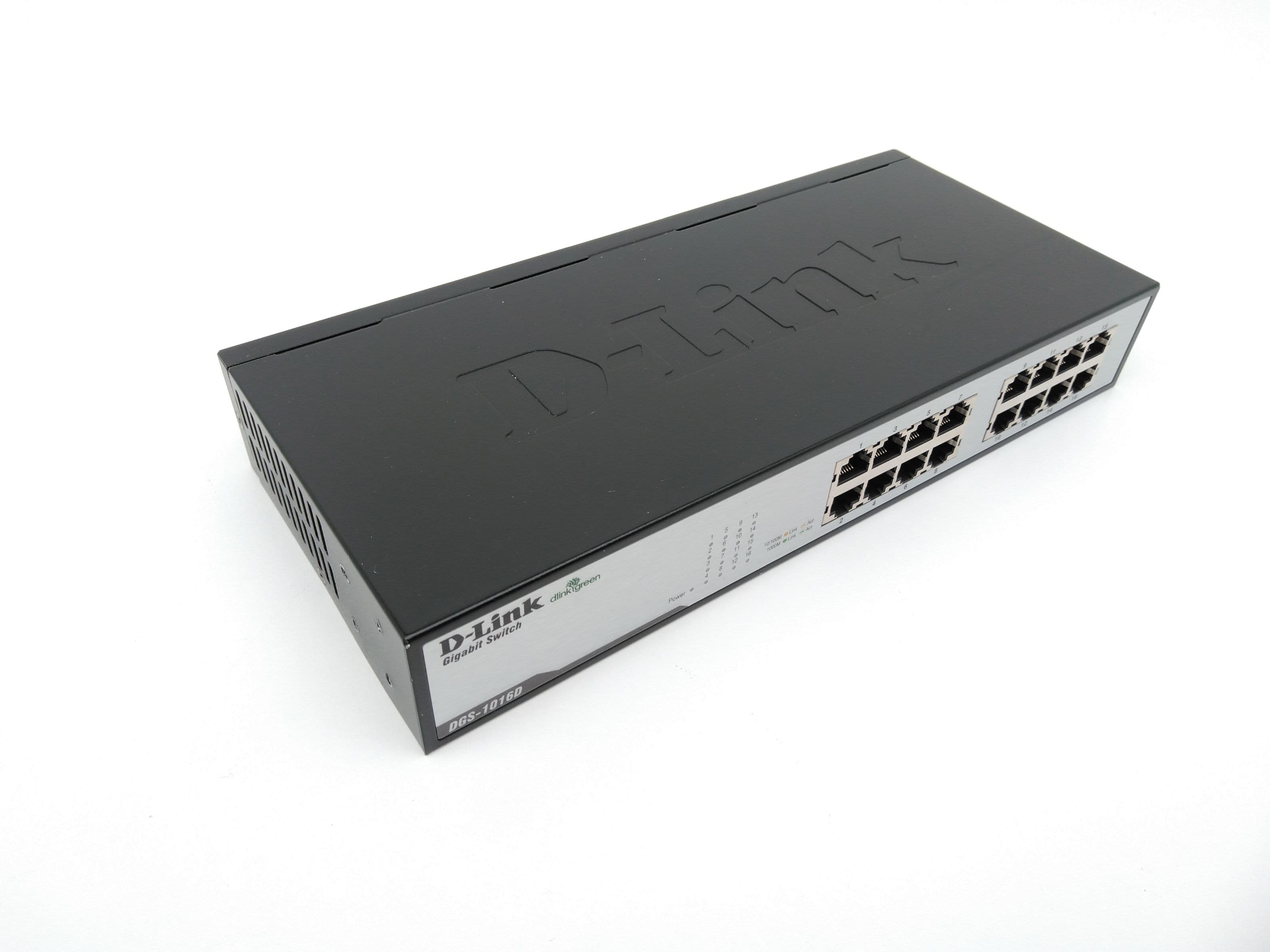 D-Link DGS-1016D 16-Port Gigabit Unmanaged Desktop Switch