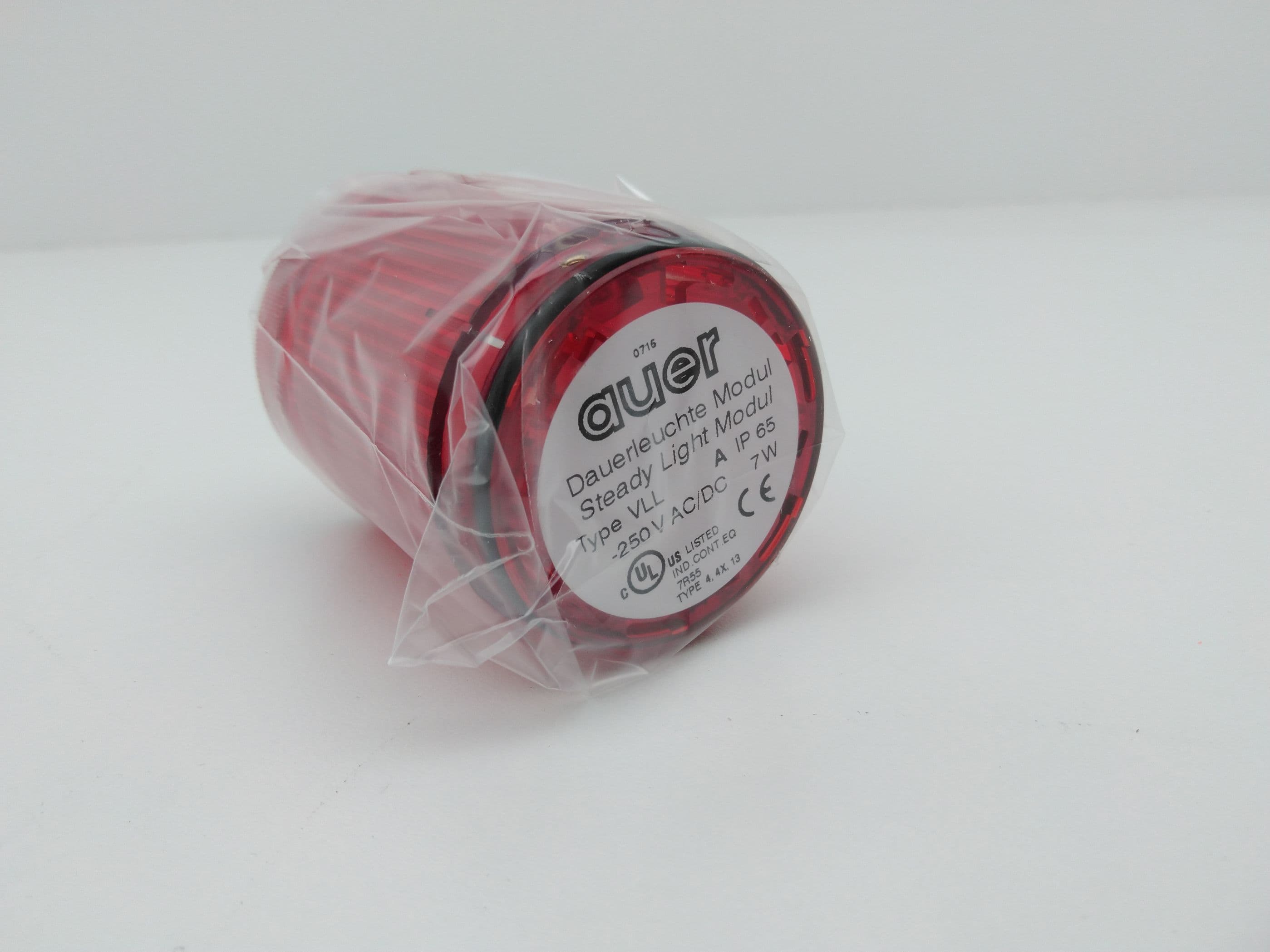 Auer 750002900 250V AC/DC Red Steady Light Module
