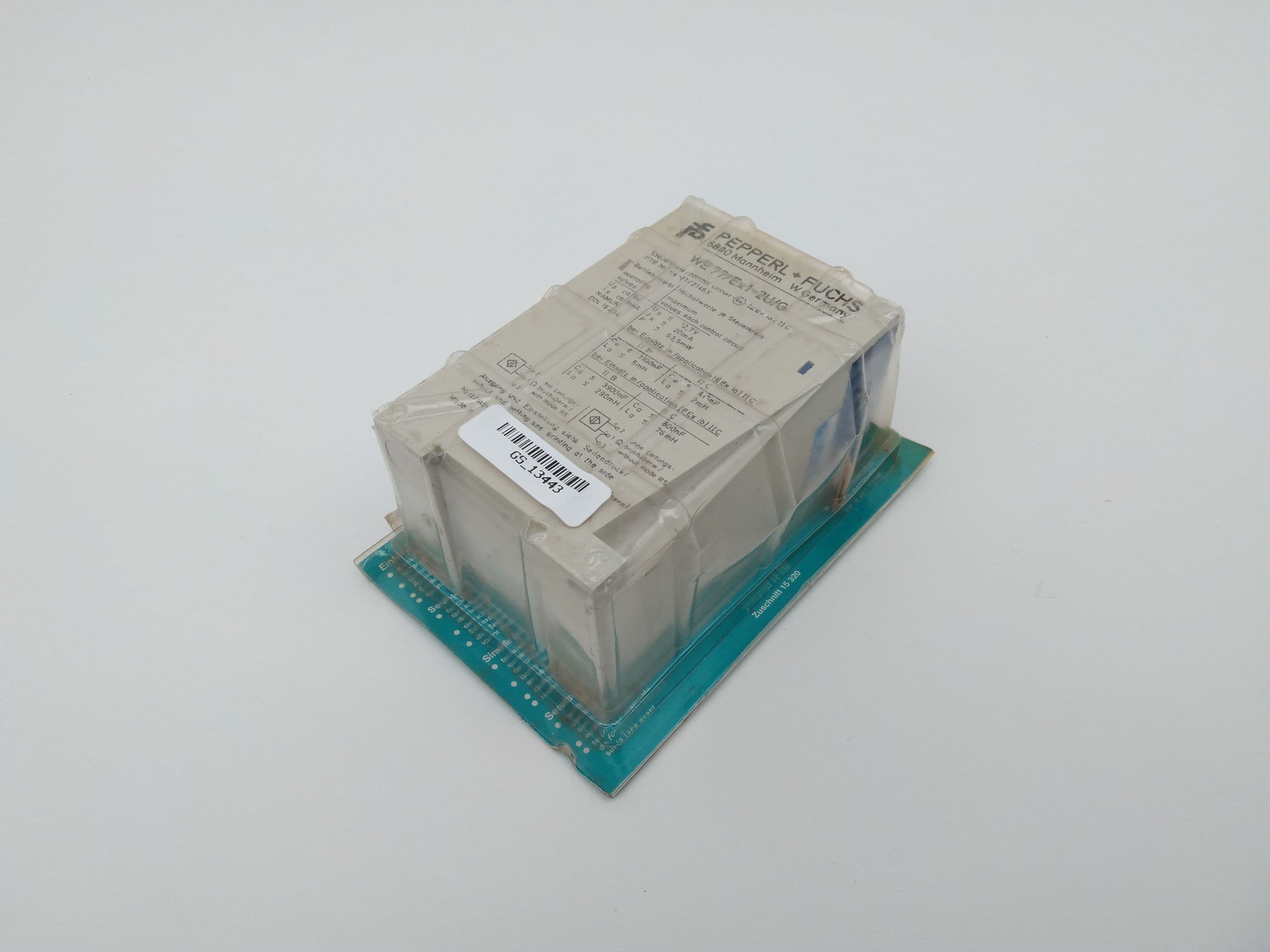 Pepperl Fuchs WE 77/Ex1 2U/G, PN 08329 Switch Amplifier